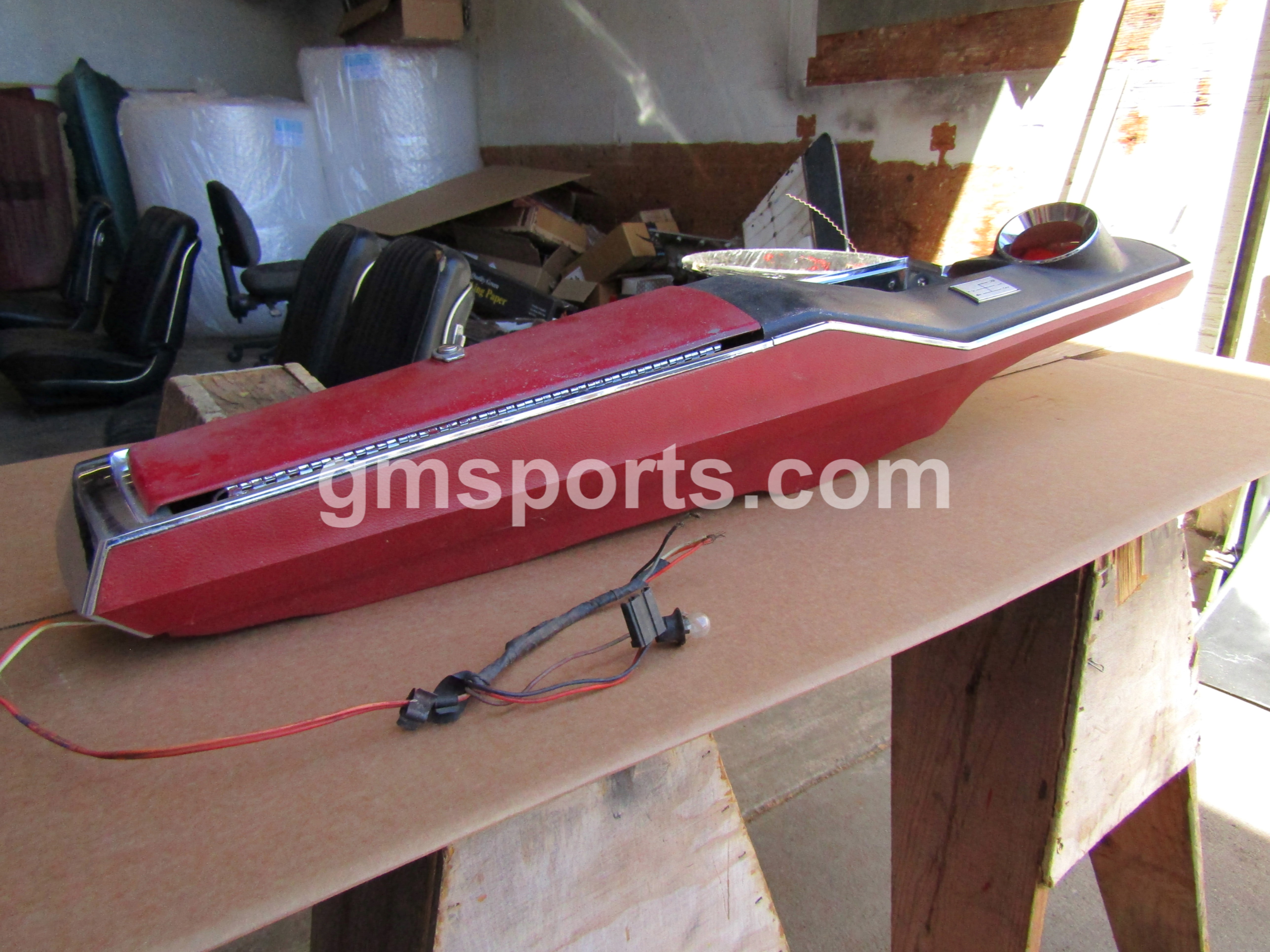 1966, 1967, Chevrolet, Chevelle, El Camino,el, camino, Factory, 4, Speed, Center, Console, Original, GM, OEM,