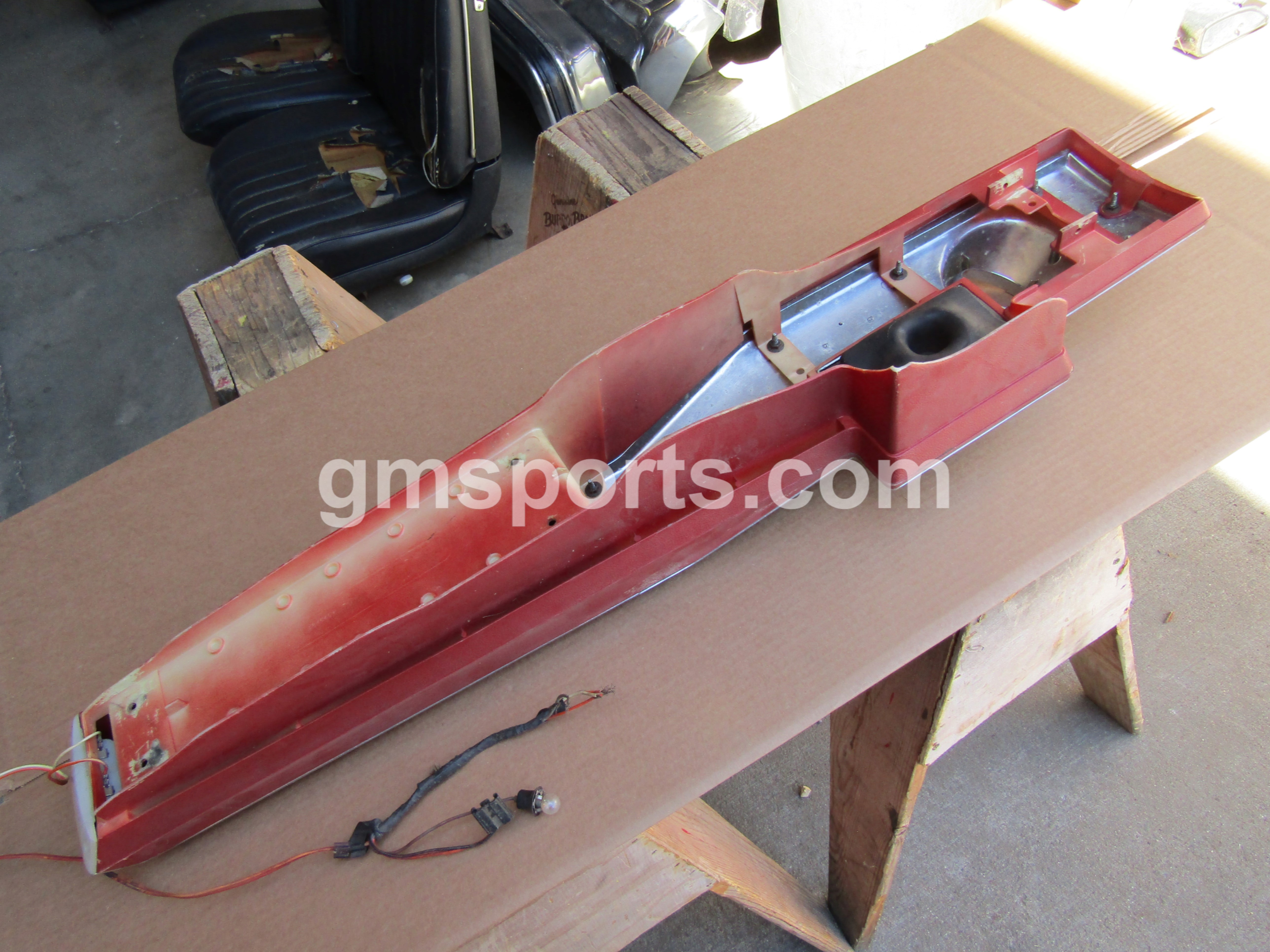 1966, 1967, Chevrolet, Chevelle, El Camino,el, camino, Factory, 4, Speed, Center, Console, Original, GM, OEM,