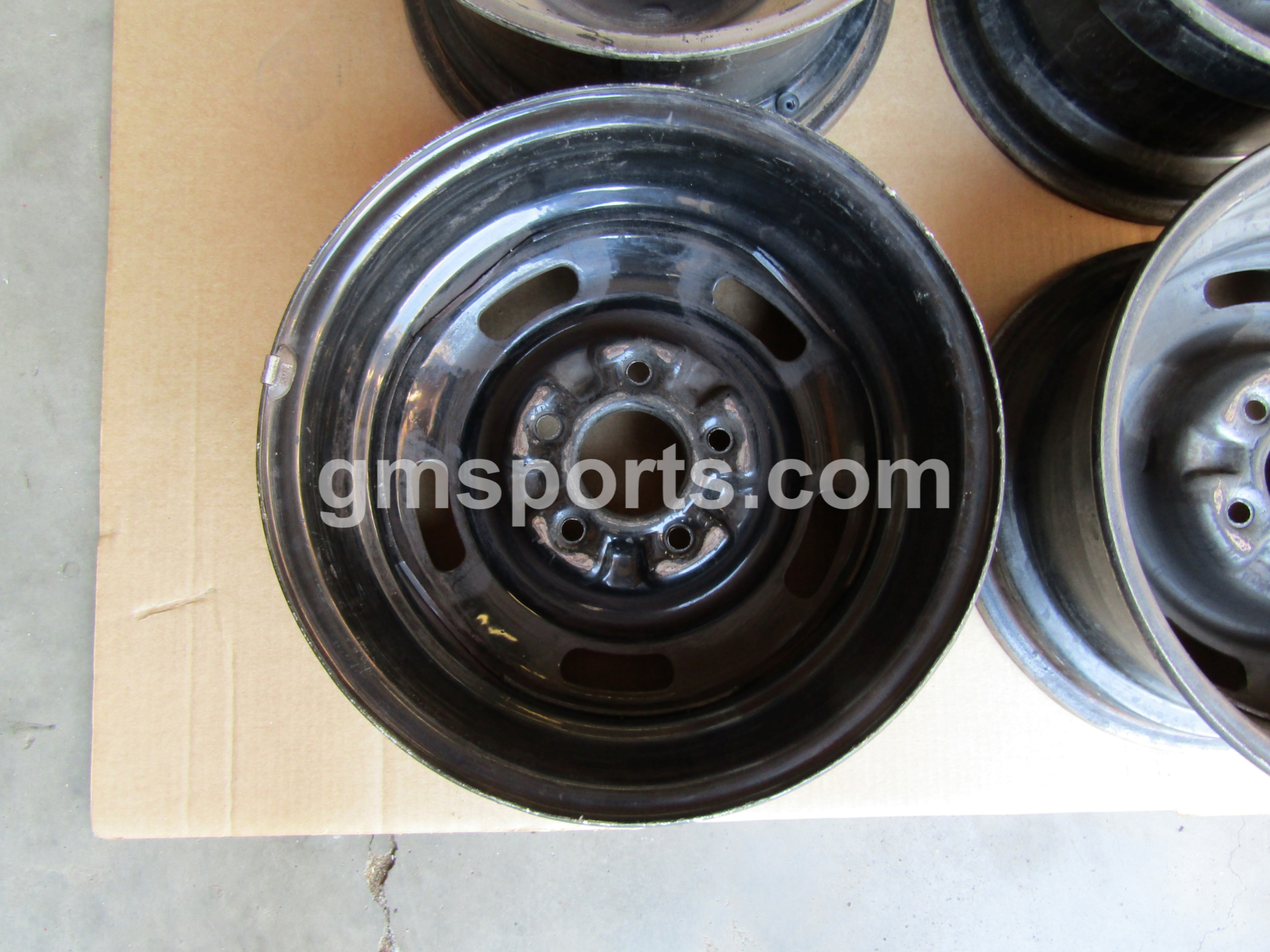 1969, Corvette, 15X8, AZ, Rally, Wheel, Rim, Set, Original, GM, 327708,5 X 4.75,