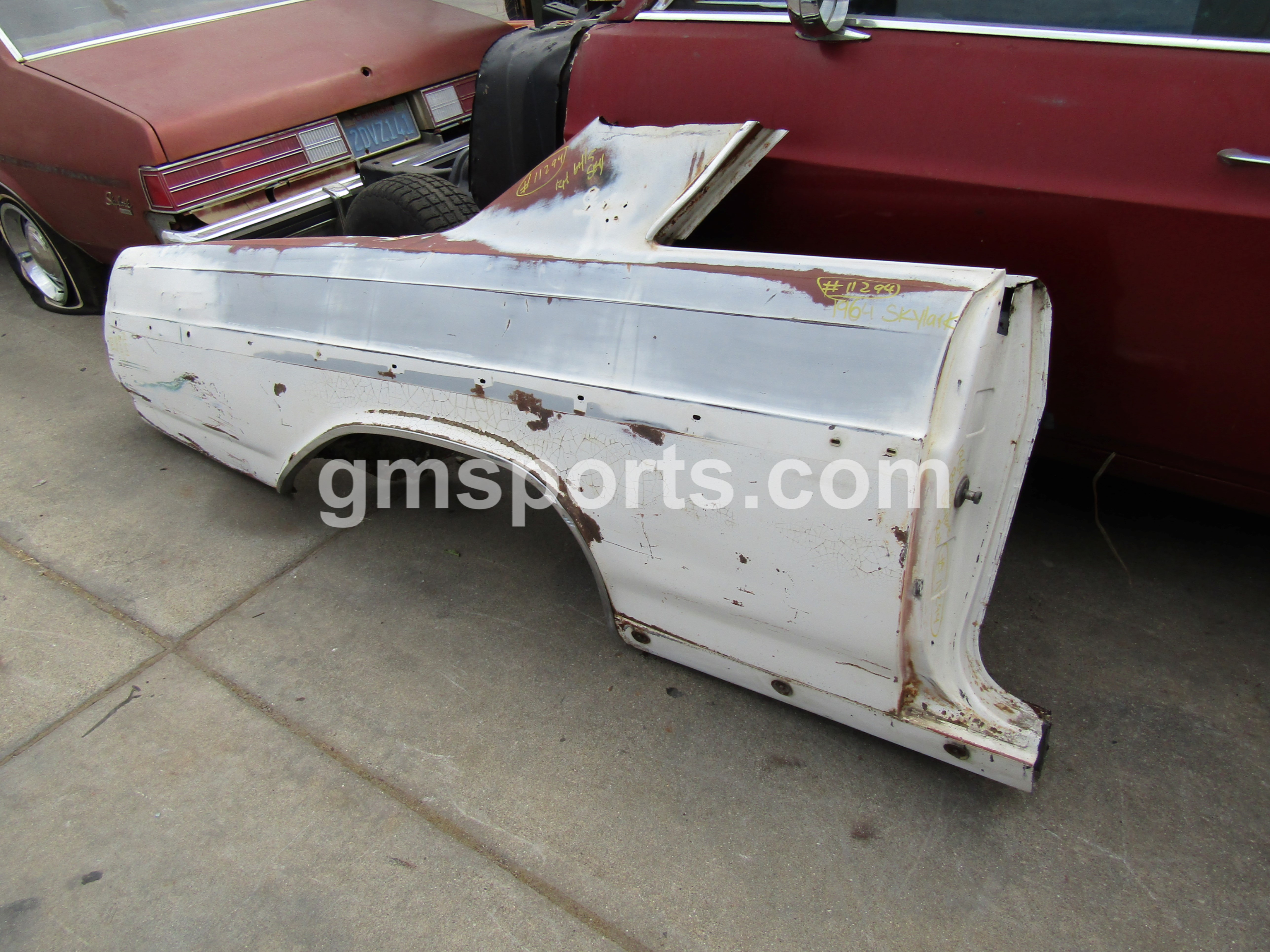 1964, Buick, Skylark, right, quarter, panel,