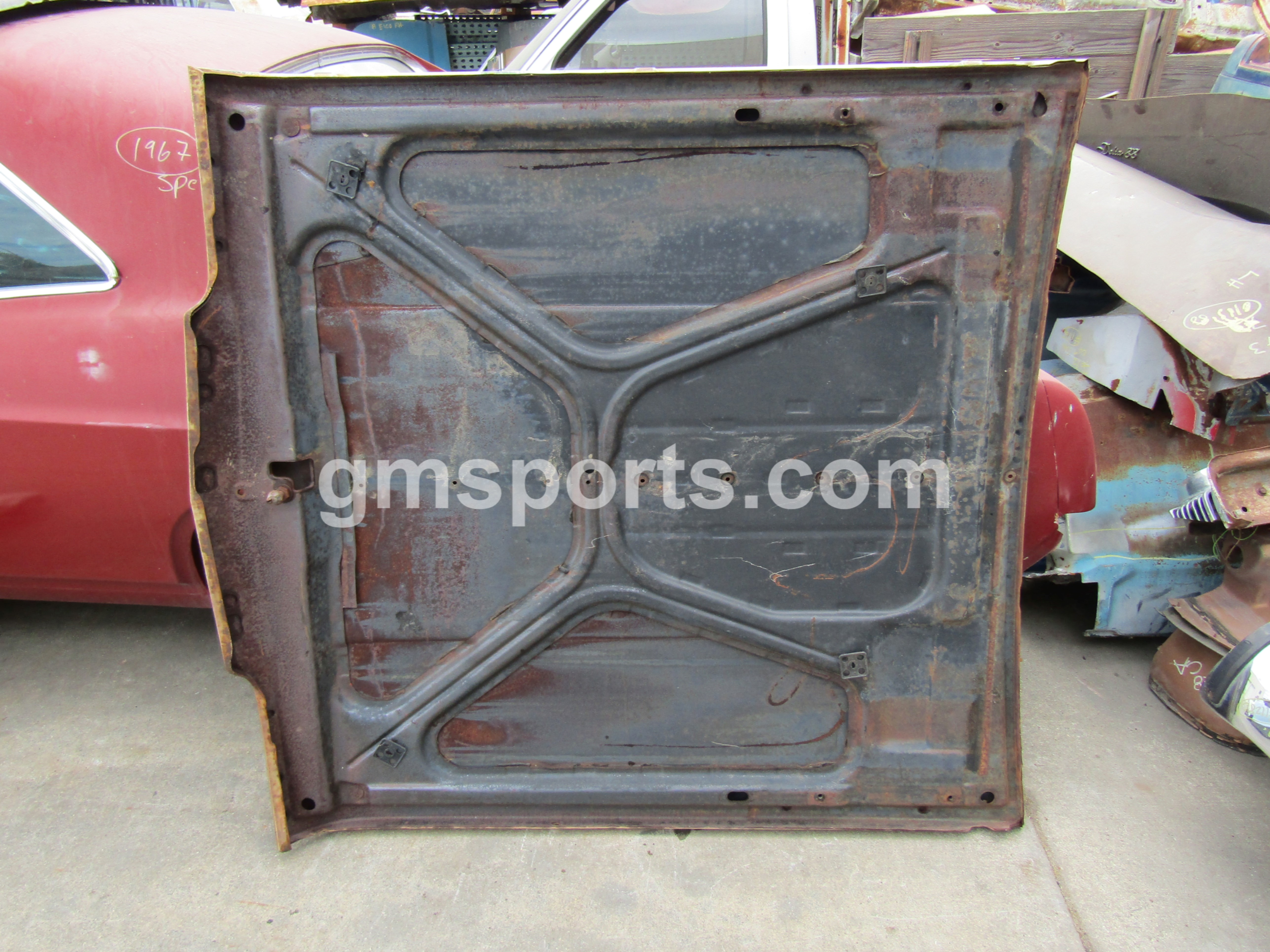 1967, Oldsmobile, Cutlass, Hood,