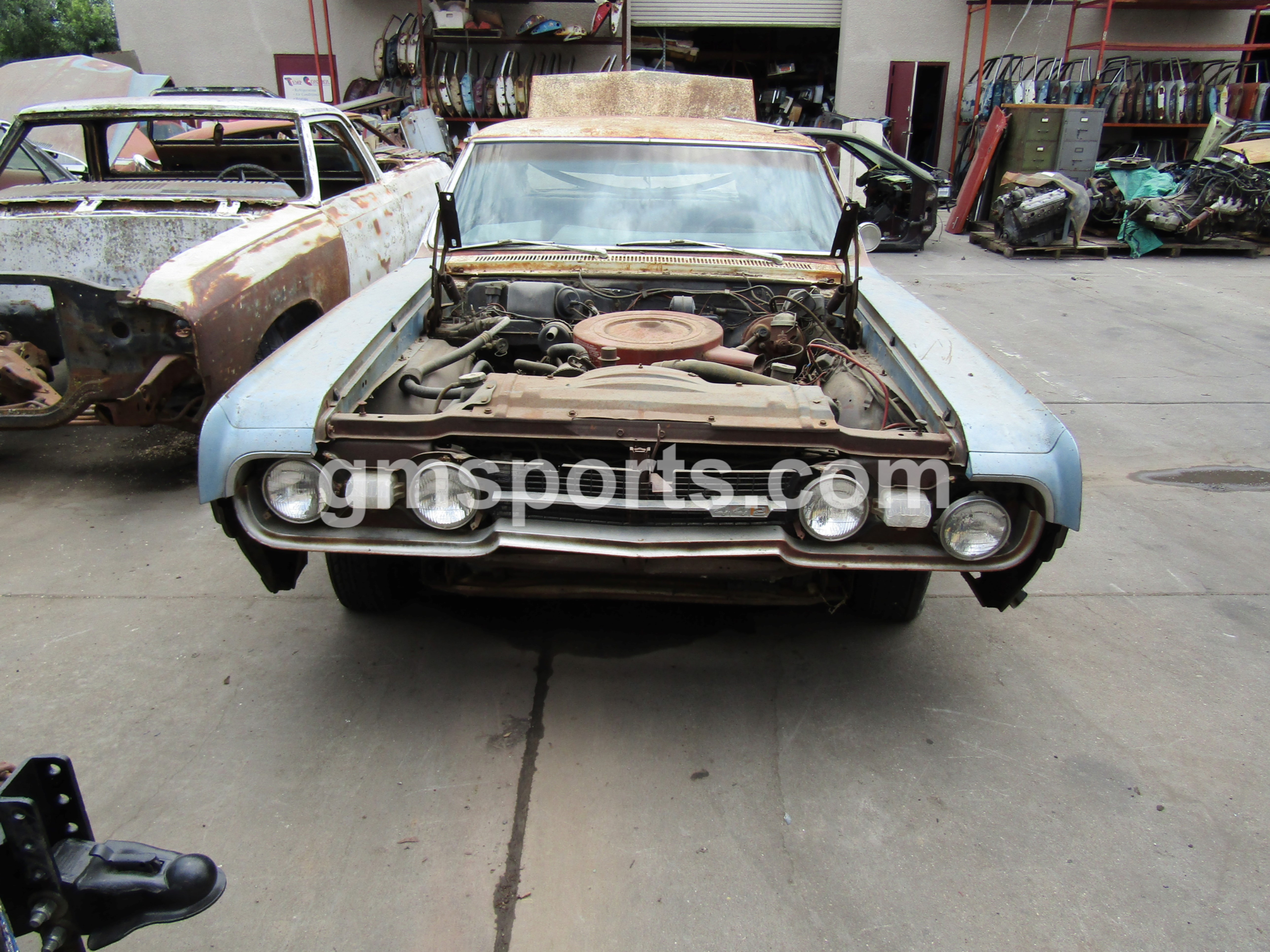 1967,1966, Oldsmobile, Cutlass, 4, Door,front,rear,left,right,door,quarter,panel,frame,fender,radiator,support,bumper,floor,trunk,glass,