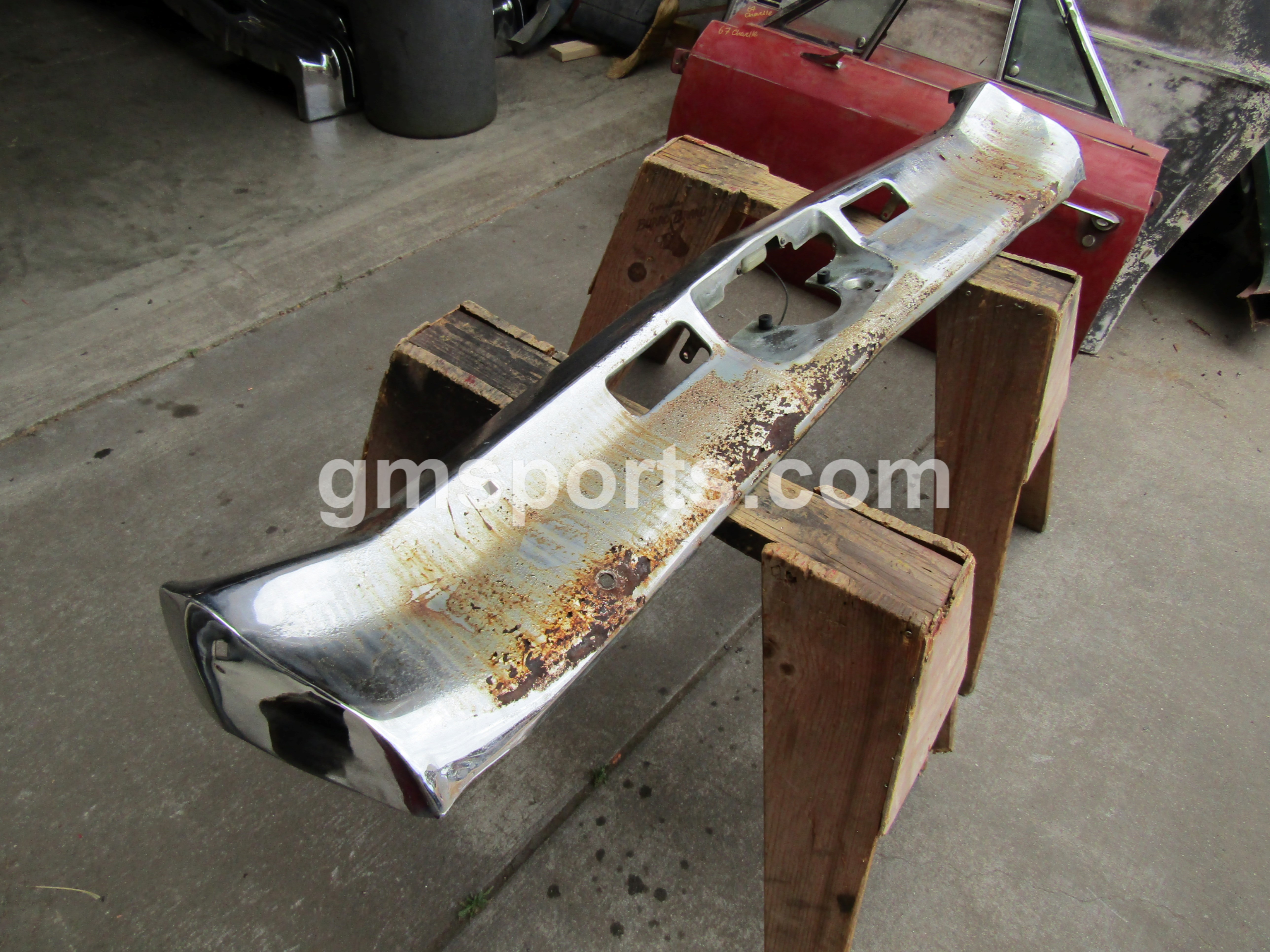 1966, Oldsmobile, Cutlass, Rear, Bumper, Core,