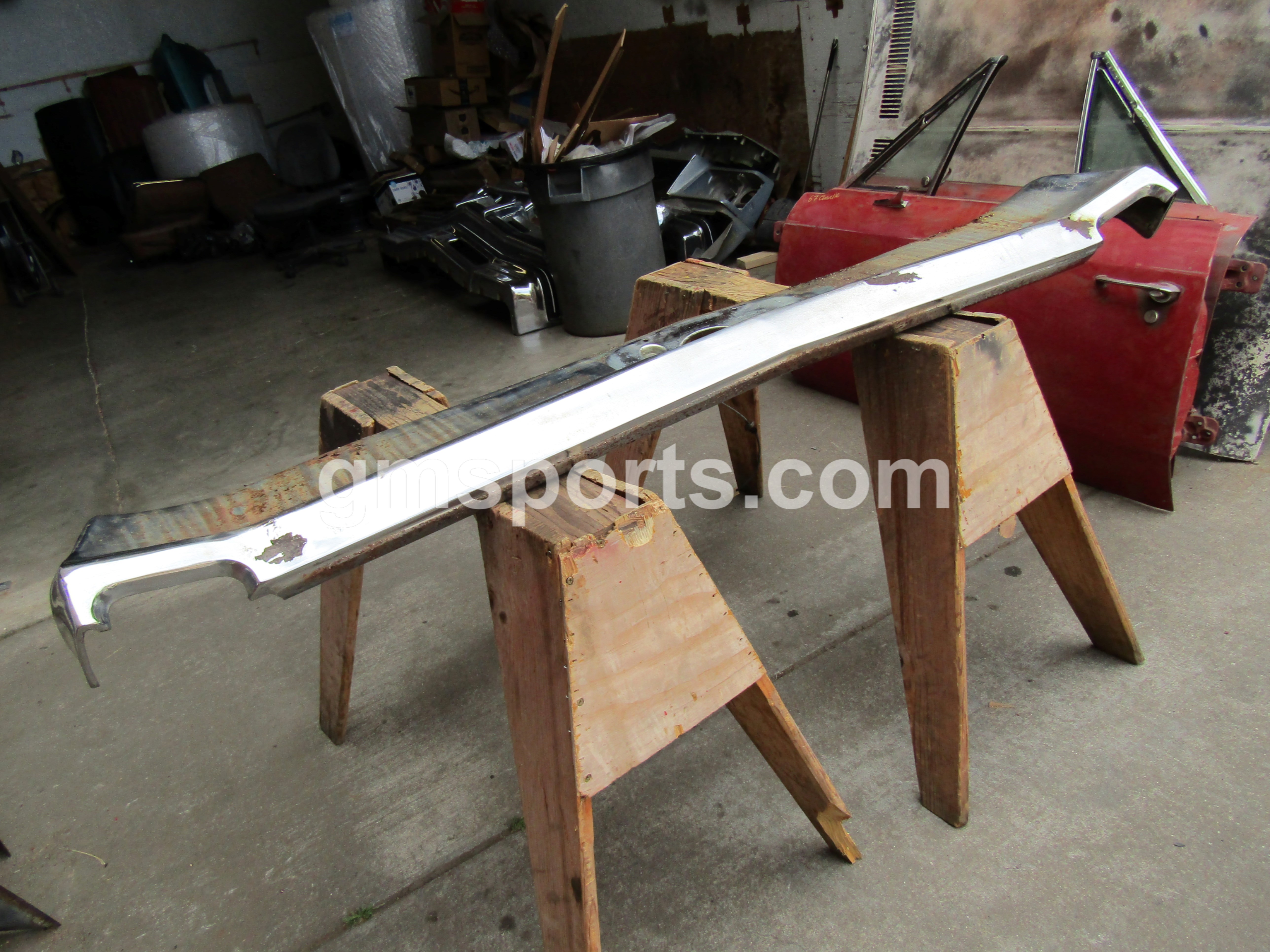 1966, Oldsmobile, Cutlass, Rear, Bumper, Core,