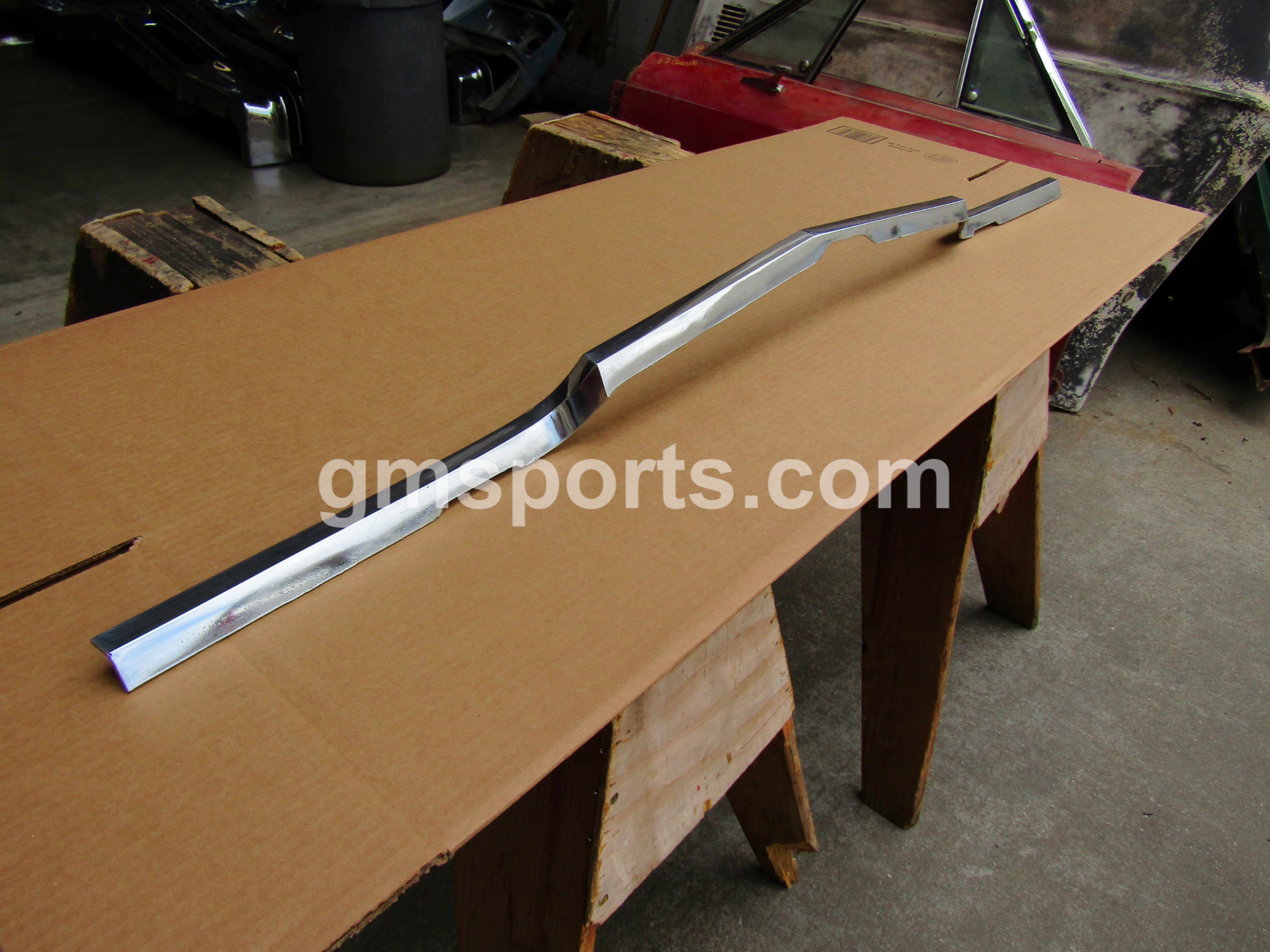 1967, Oldsmobile, Cutlass, Hood, Lip, Molding,