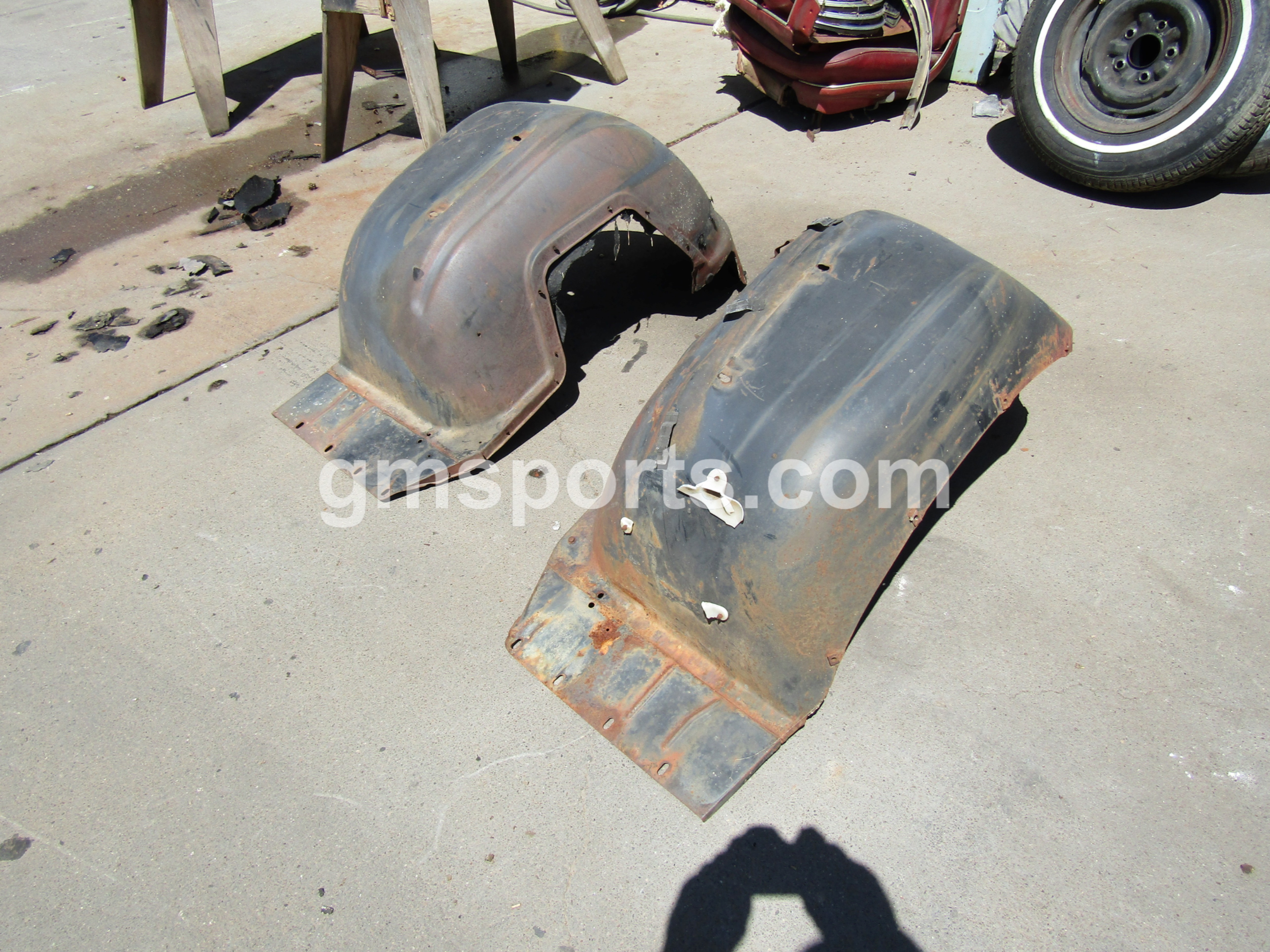 1966, 1967, Oldsmobile, Cutlass, Left, and, Right, Inner, Fender,