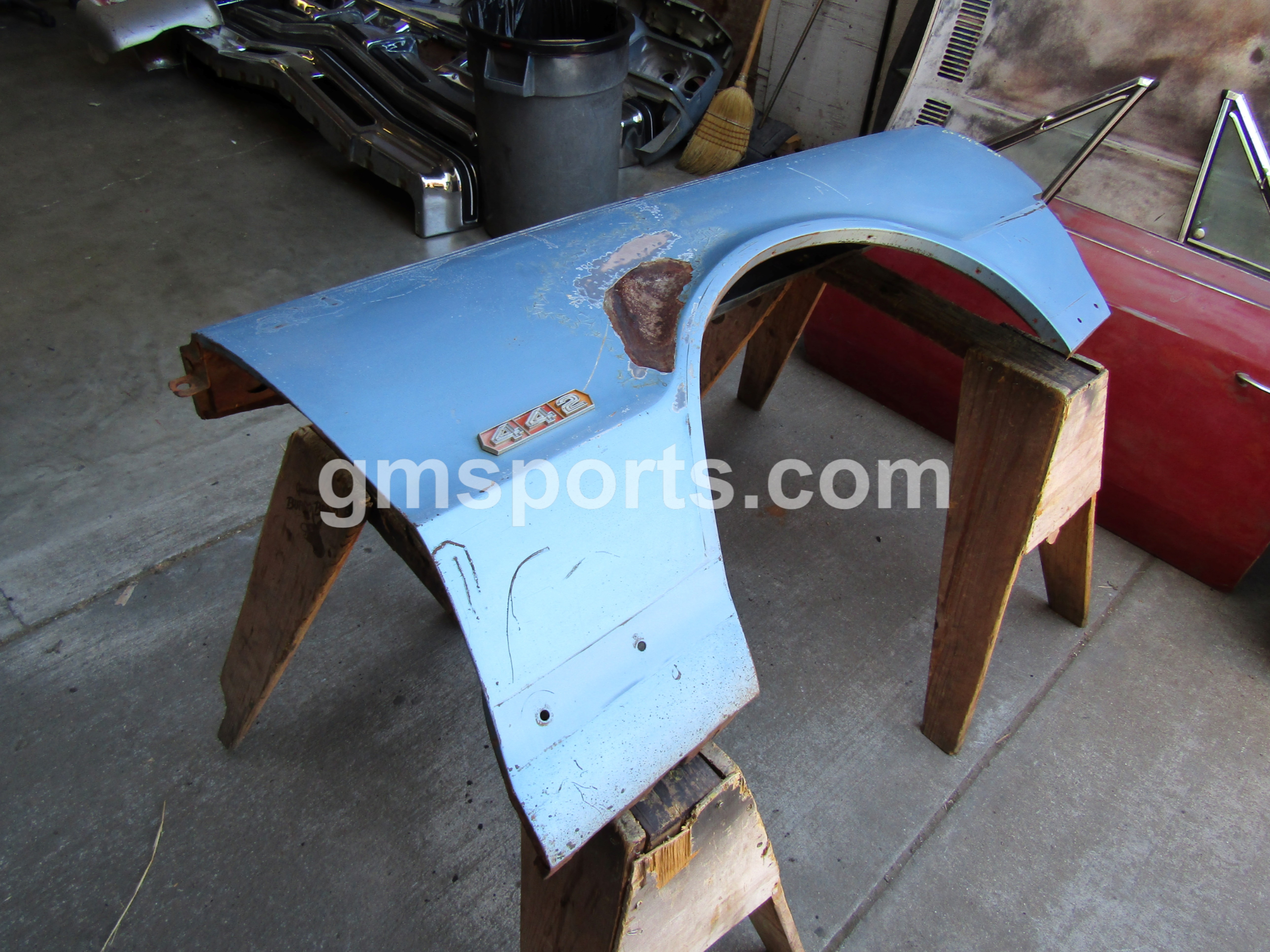 1966, 1967, Oldsmobile, Cutlass, 442, right, Fender