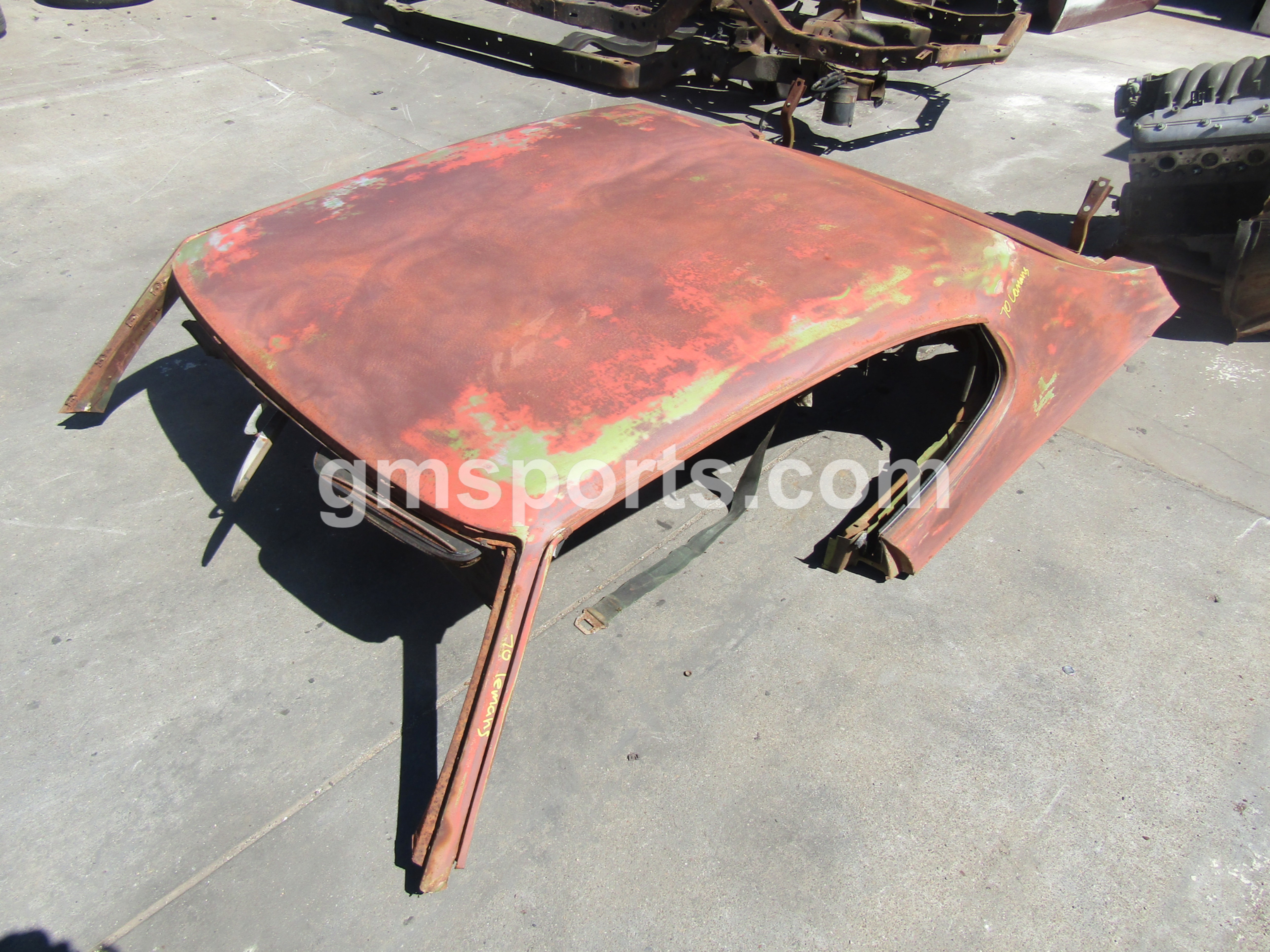 1968,1969,1970,1971,1972, Pontiac, GTO, Lemans, Roof, Section, with, Package, Tray, Area,