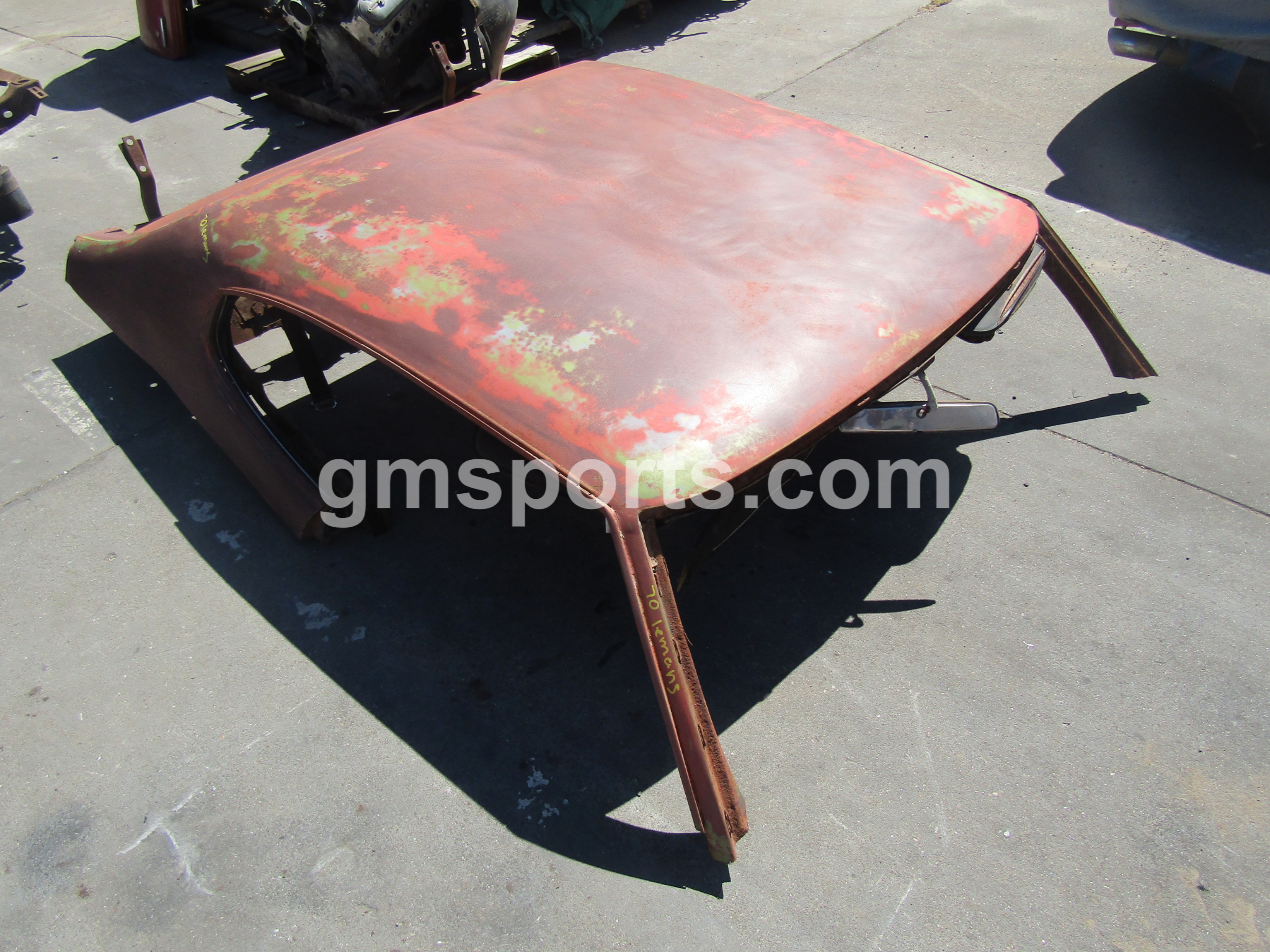 1968,1969,1970,1971,1972, Pontiac, GTO, Lemans, Roof, Section, with, Package, Tray, Area,