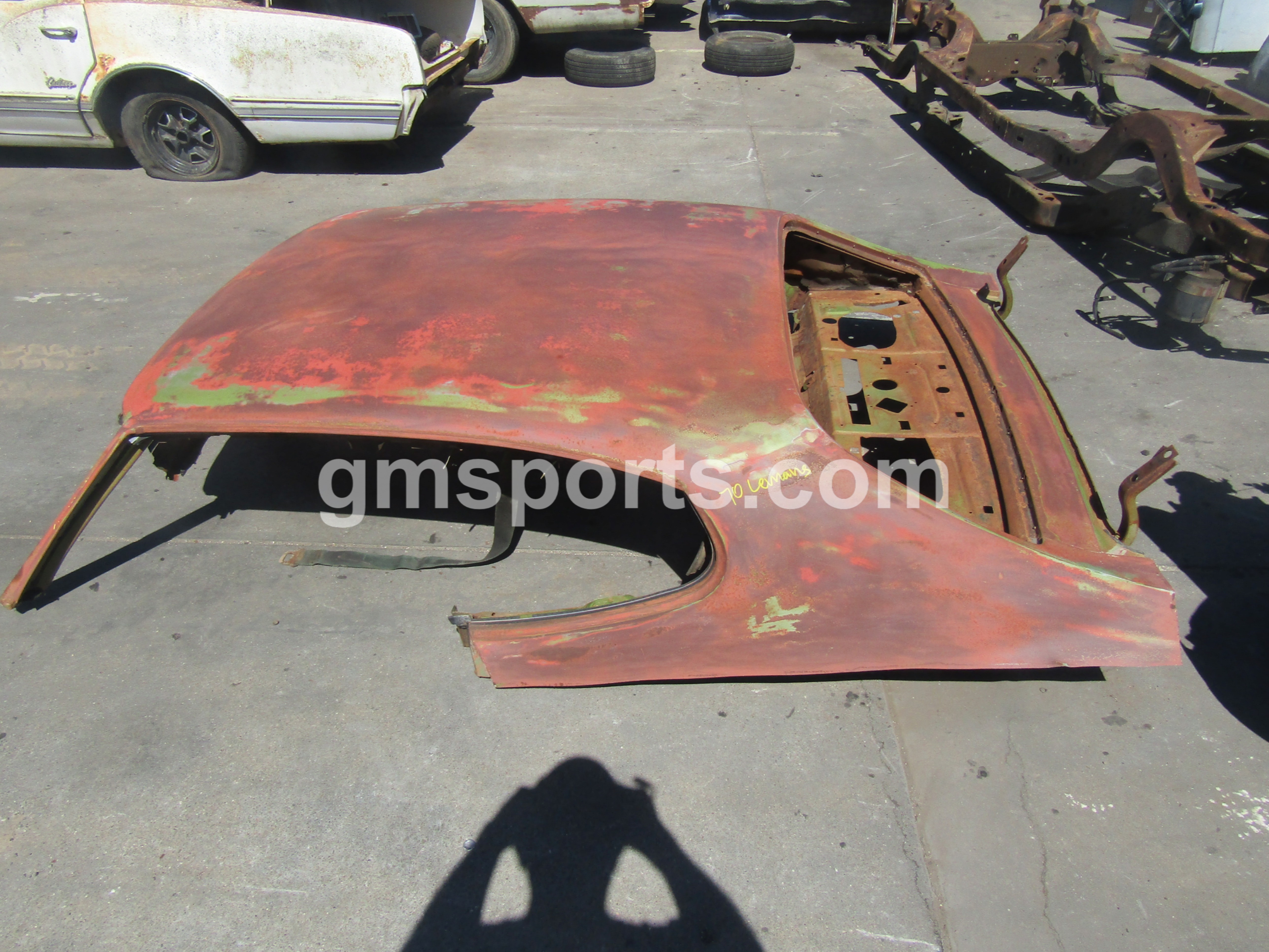 1968,1969,1970,1971,1972, Pontiac, GTO, Lemans, Roof, Section, with, Package, Tray, Area,