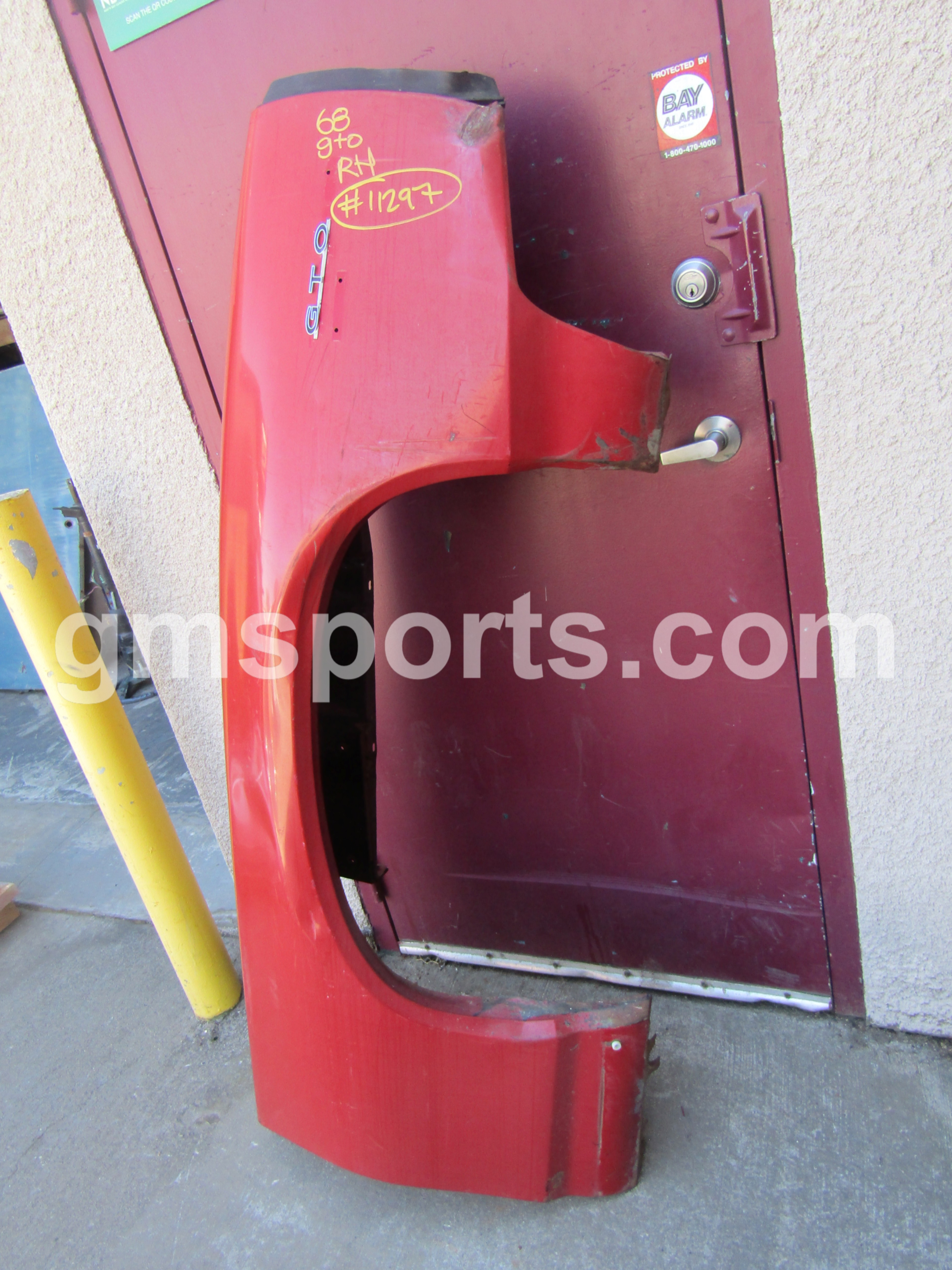 1968, 1969, Pontiac, GTO, Lemans, Tempest, Right, Fender,