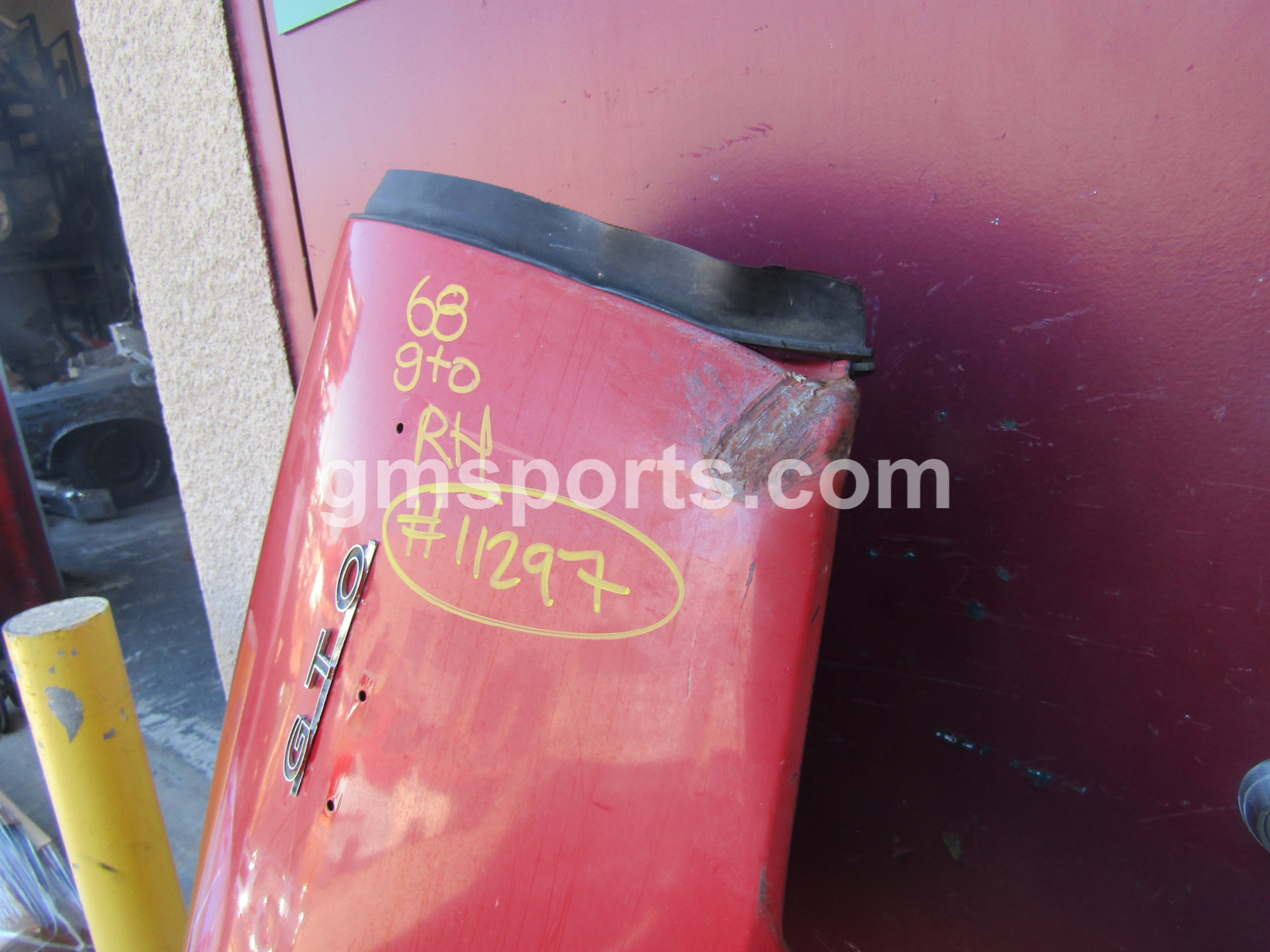 1968, 1969, Pontiac, GTO, Lemans, Tempest, Right, Fender,