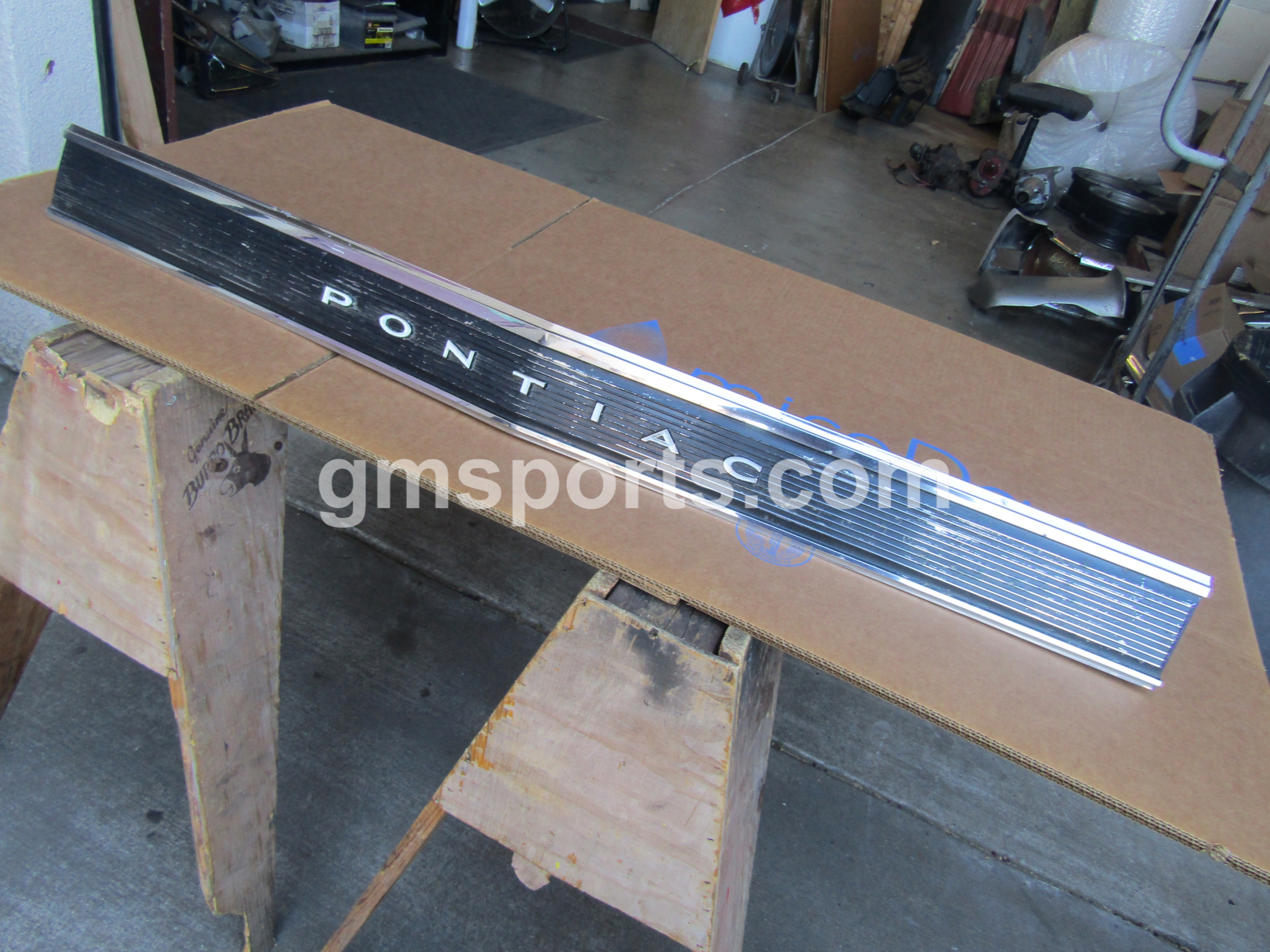 1965, Pontiac, GTO, Deck, Lid, Molding,1965, Pontiac, GTO, Deck, Lid, Molding, finish, panel,