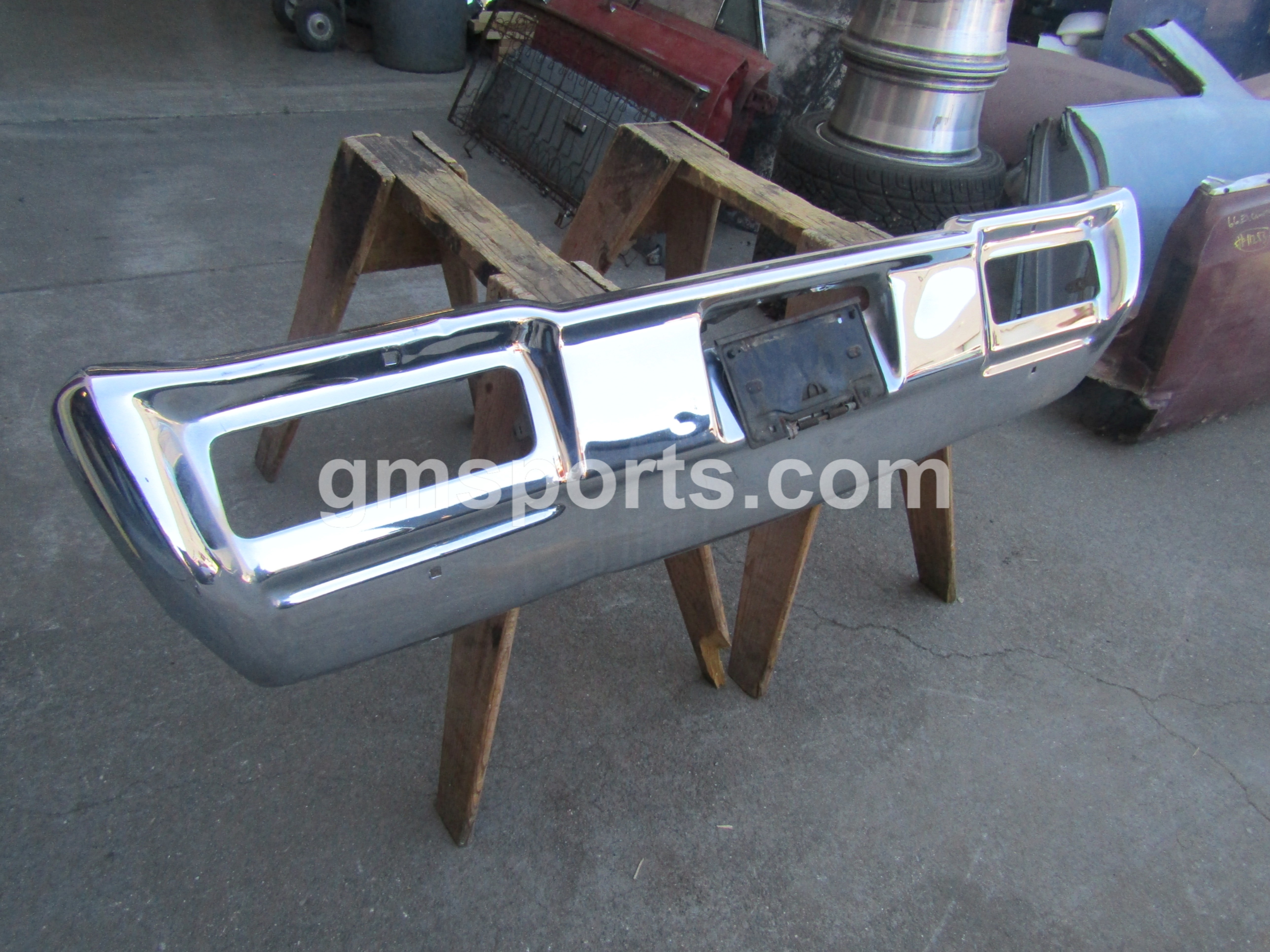 1968, Pontiac, Lemans, GTO, Rear, Bumper,