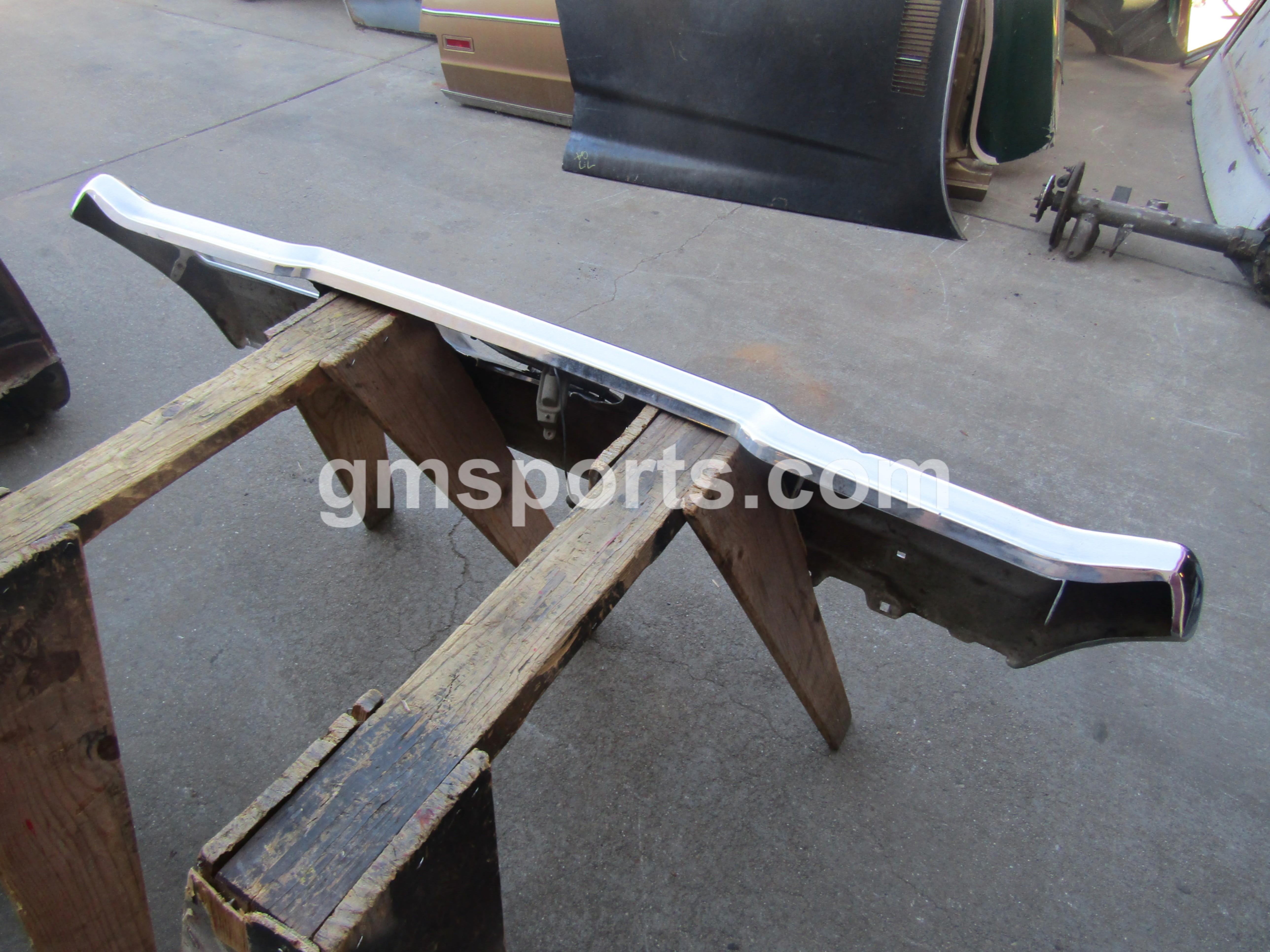 1968, Pontiac, Lemans, GTO, Rear, Bumper,