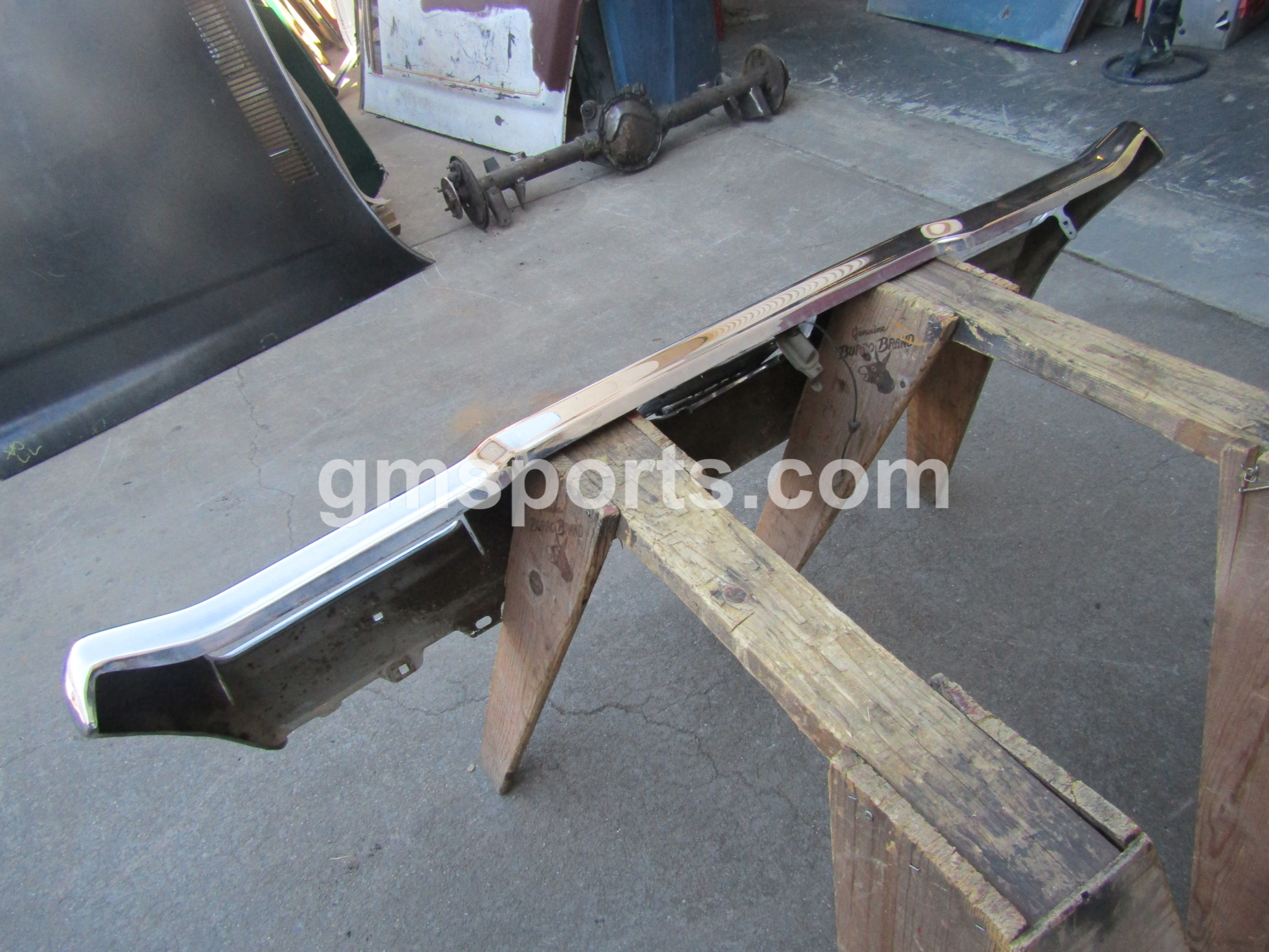 1968, Pontiac, Lemans, GTO, Rear, Bumper,