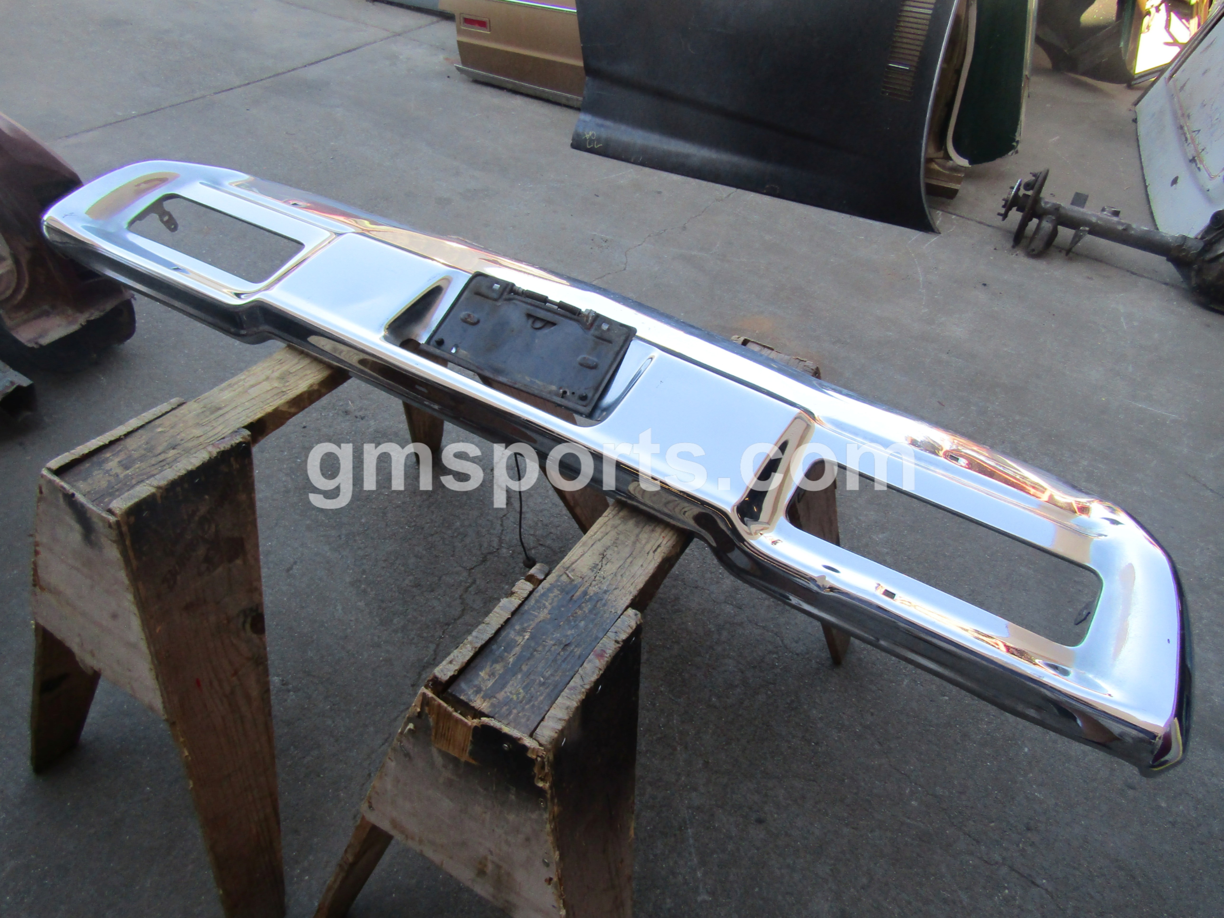 1968, Pontiac, Lemans, GTO, Rear, Bumper,