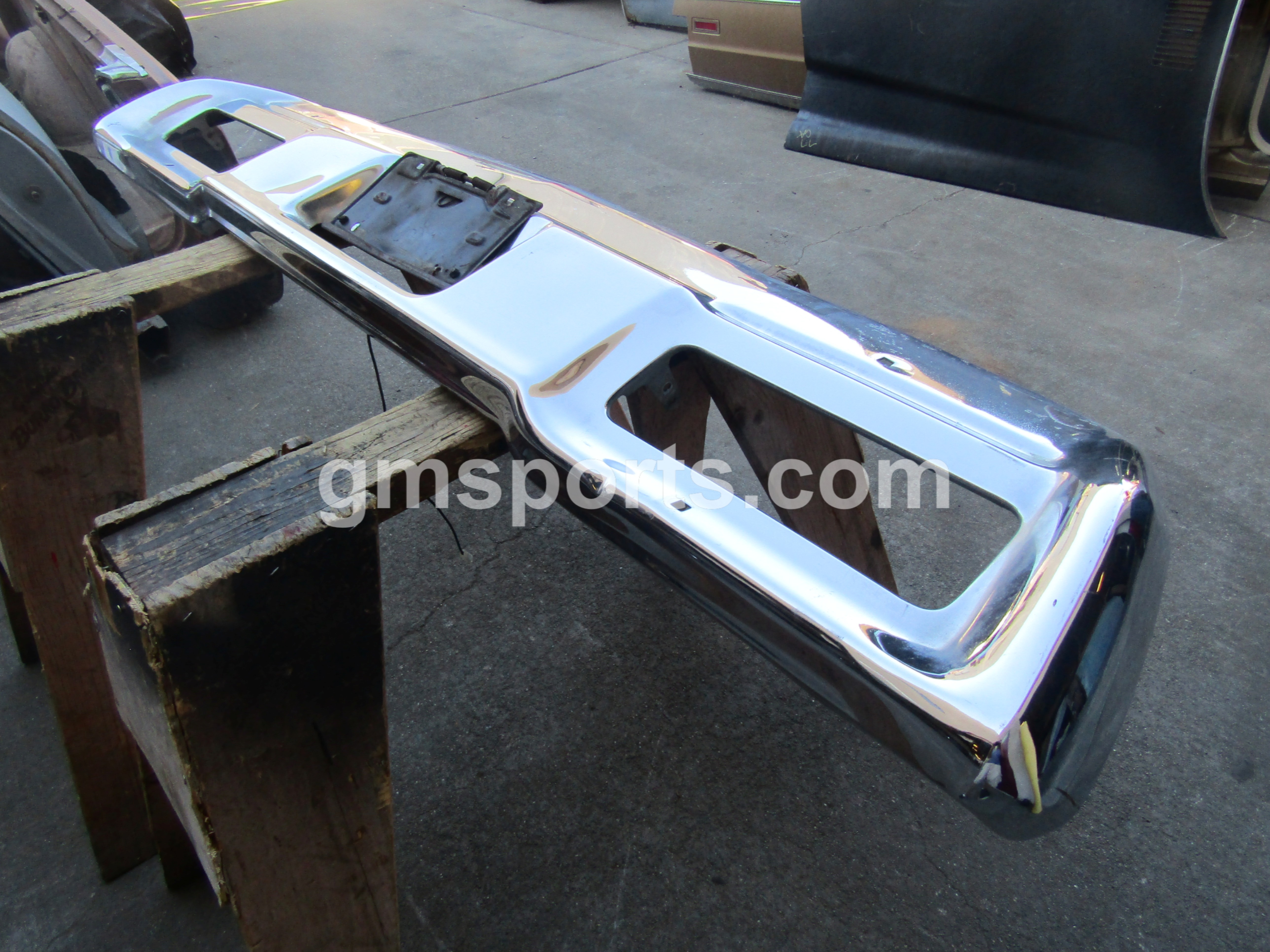 1968, Pontiac, Lemans, GTO, Rear, Bumper,