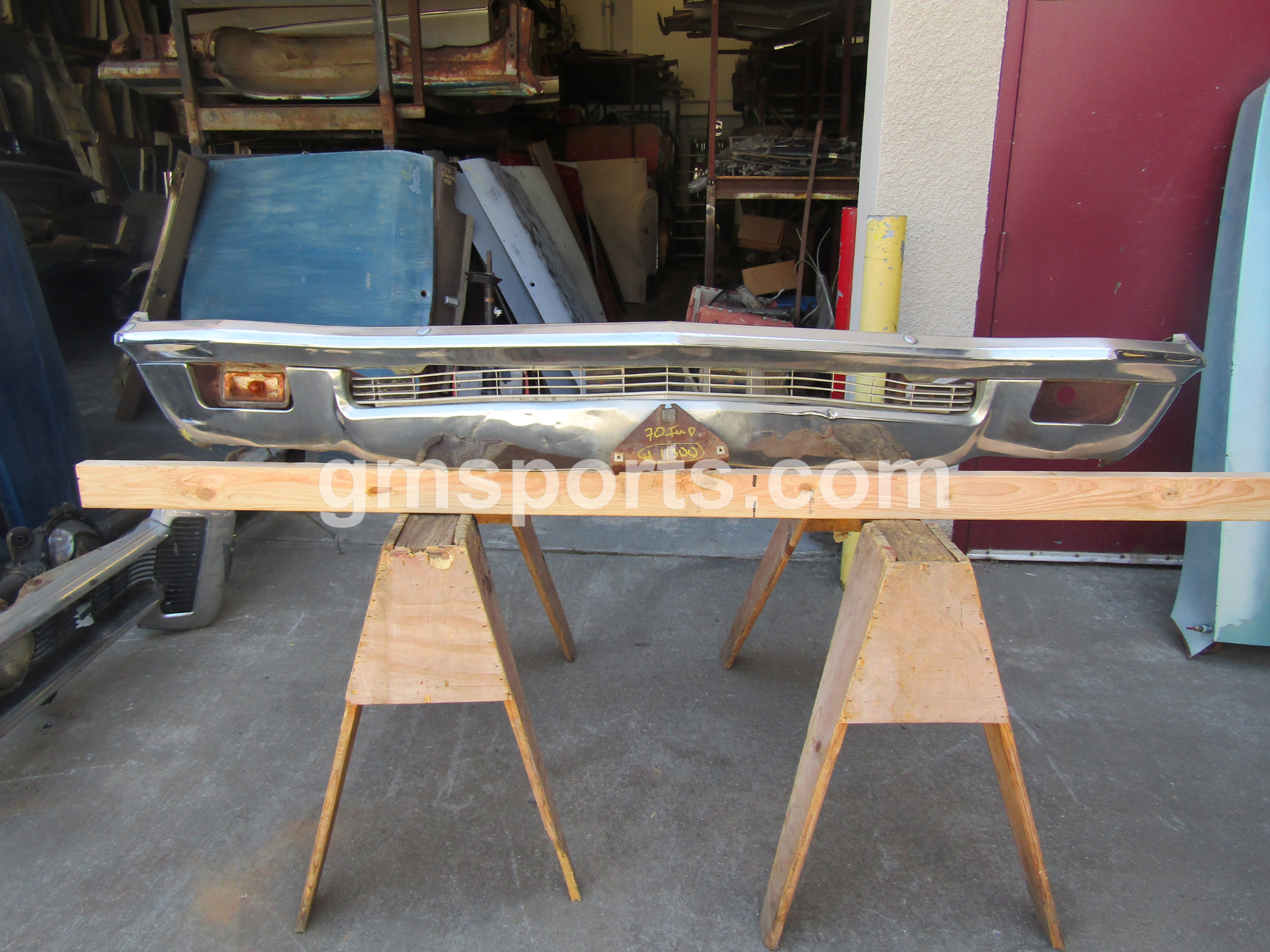 1970, Chevrolet, Impala, Front, Bumper,
