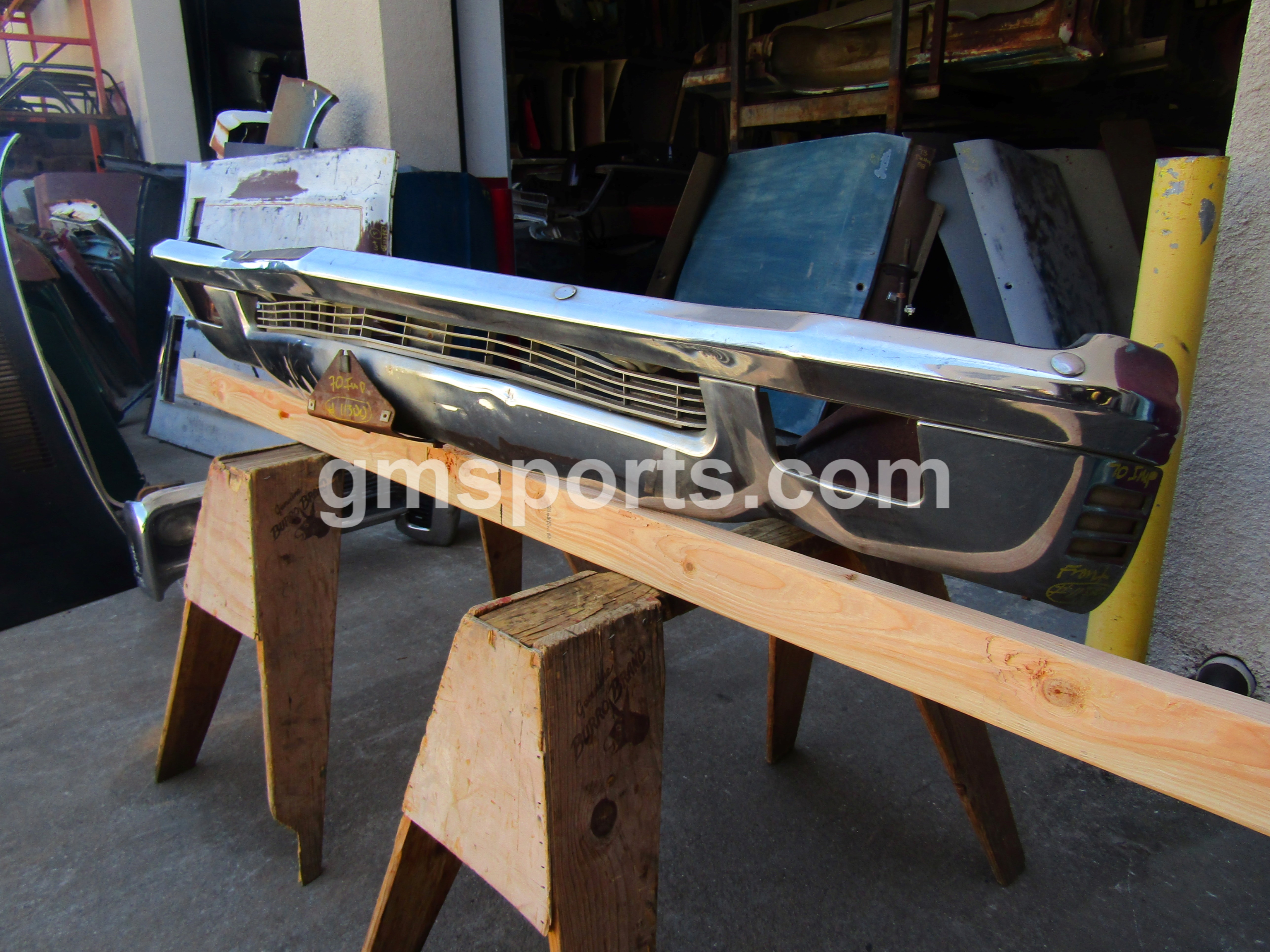 1970, Chevrolet, Impala, Front, Bumper,