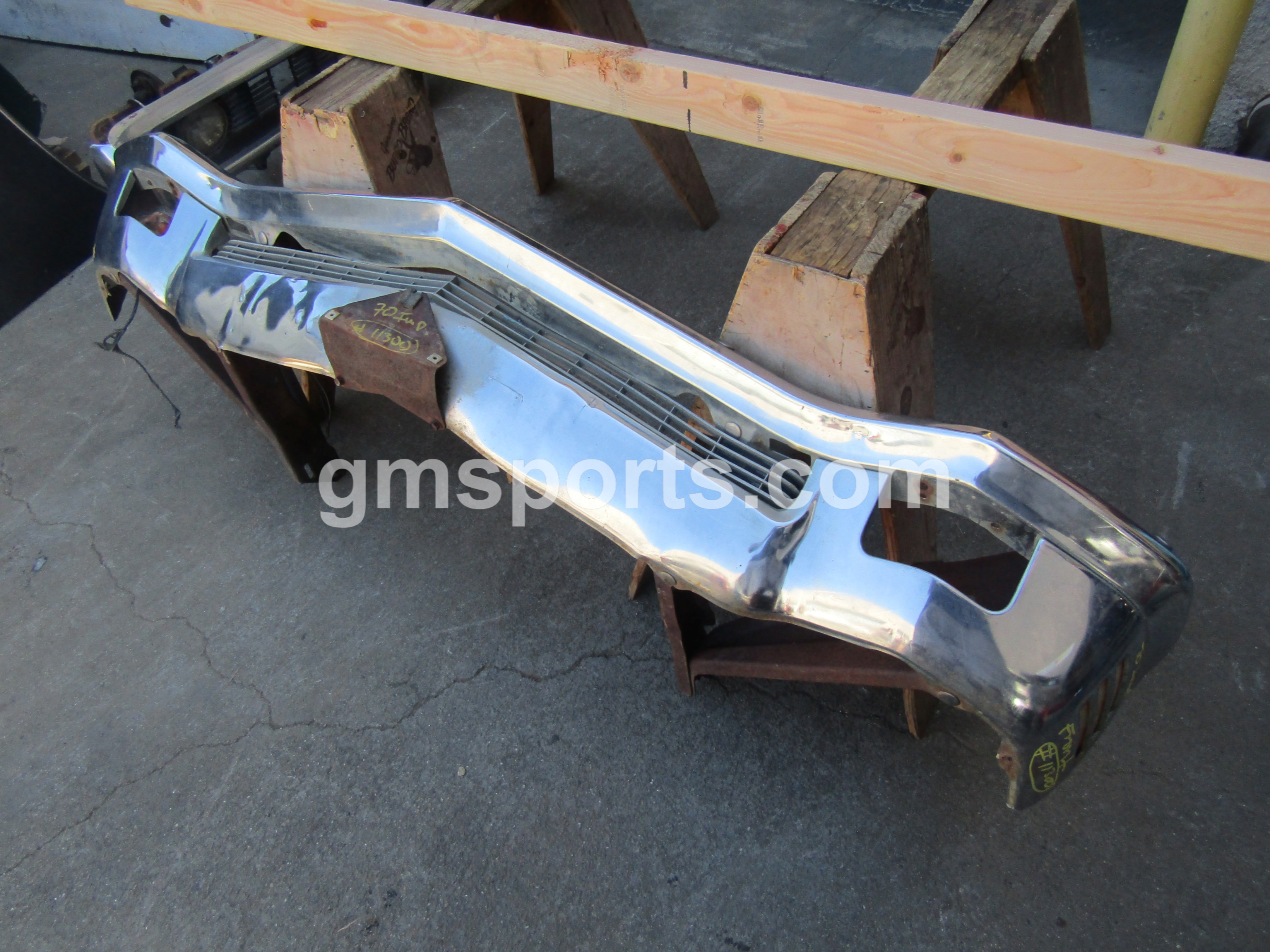 1970, Chevrolet, Impala, Front, Bumper,