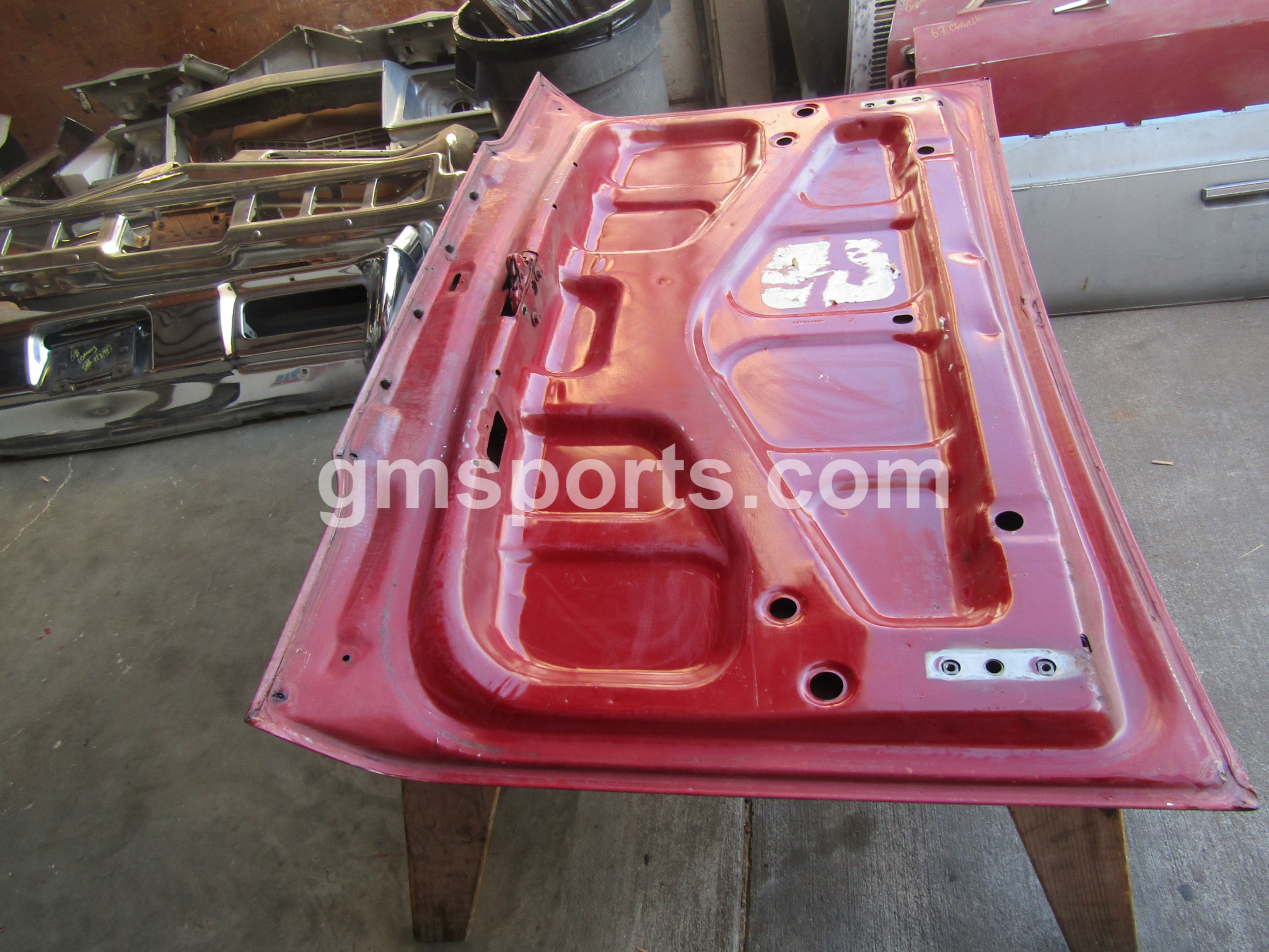 1968, Pontiac, Lemans, GTO, Tempest, Deck, Lid,