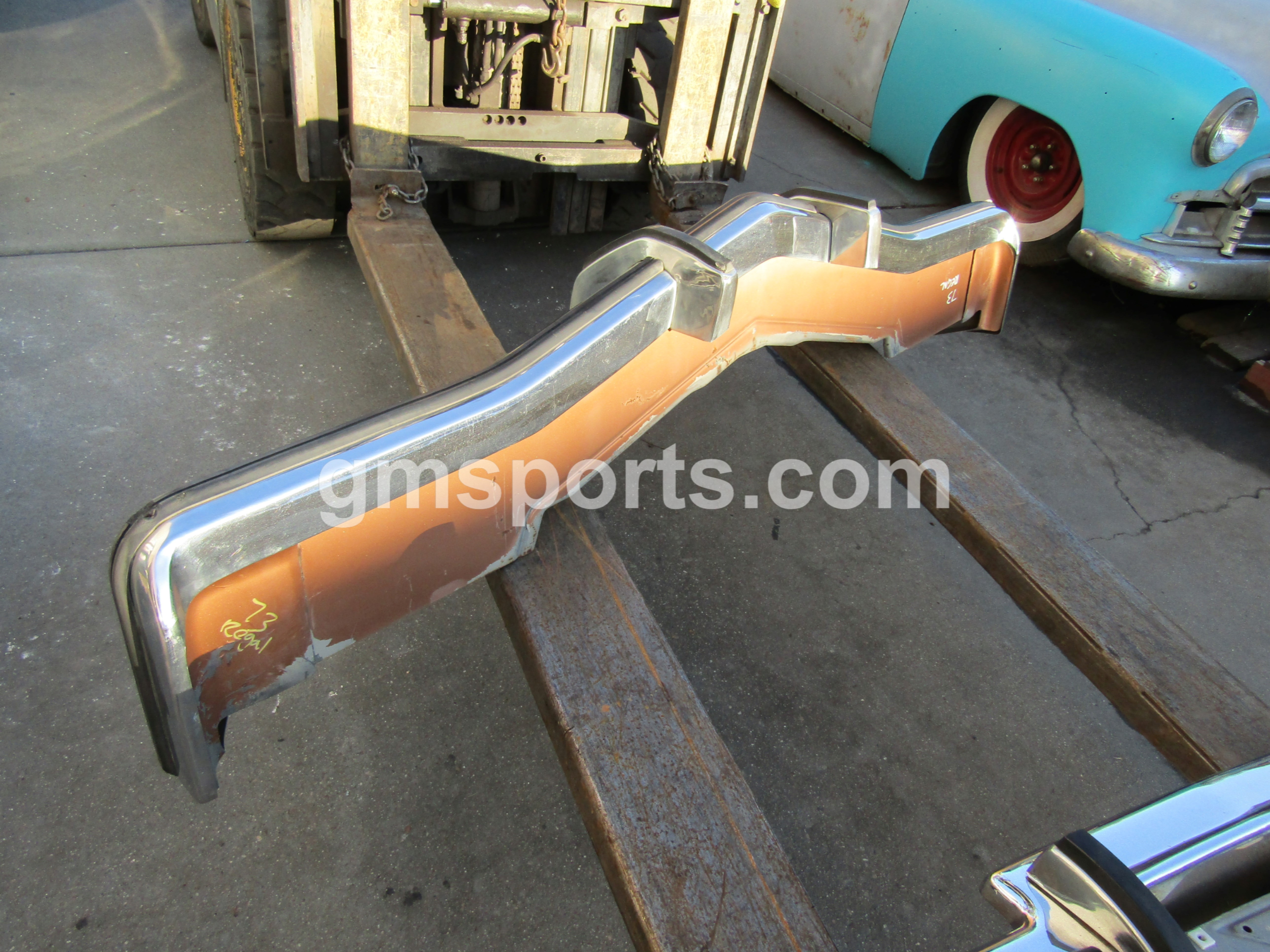 1973, Buick, Regal, Front, and, Rear, Bumper,