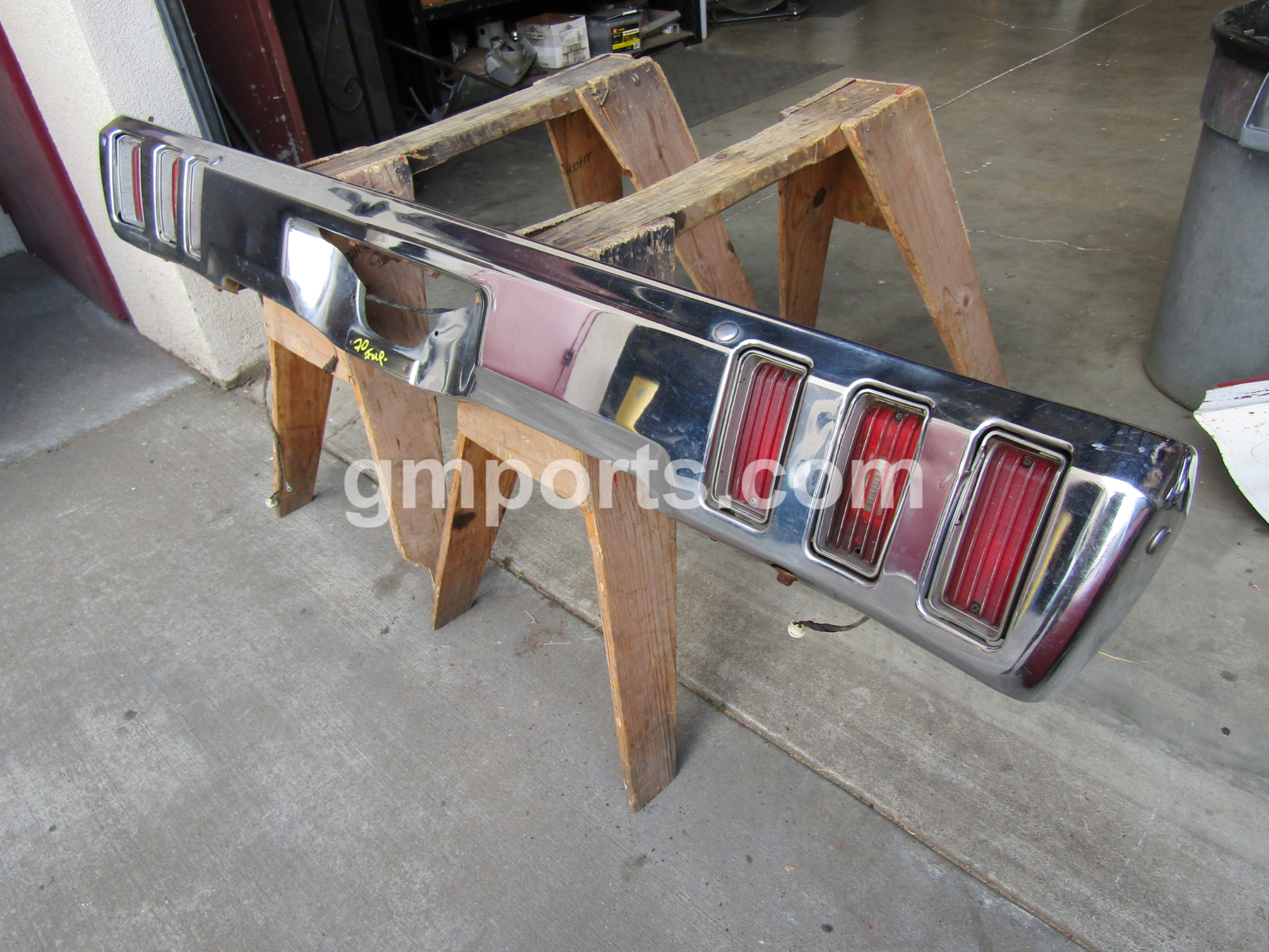 1970, Chevrolet, Impala, Rear, Bumper,