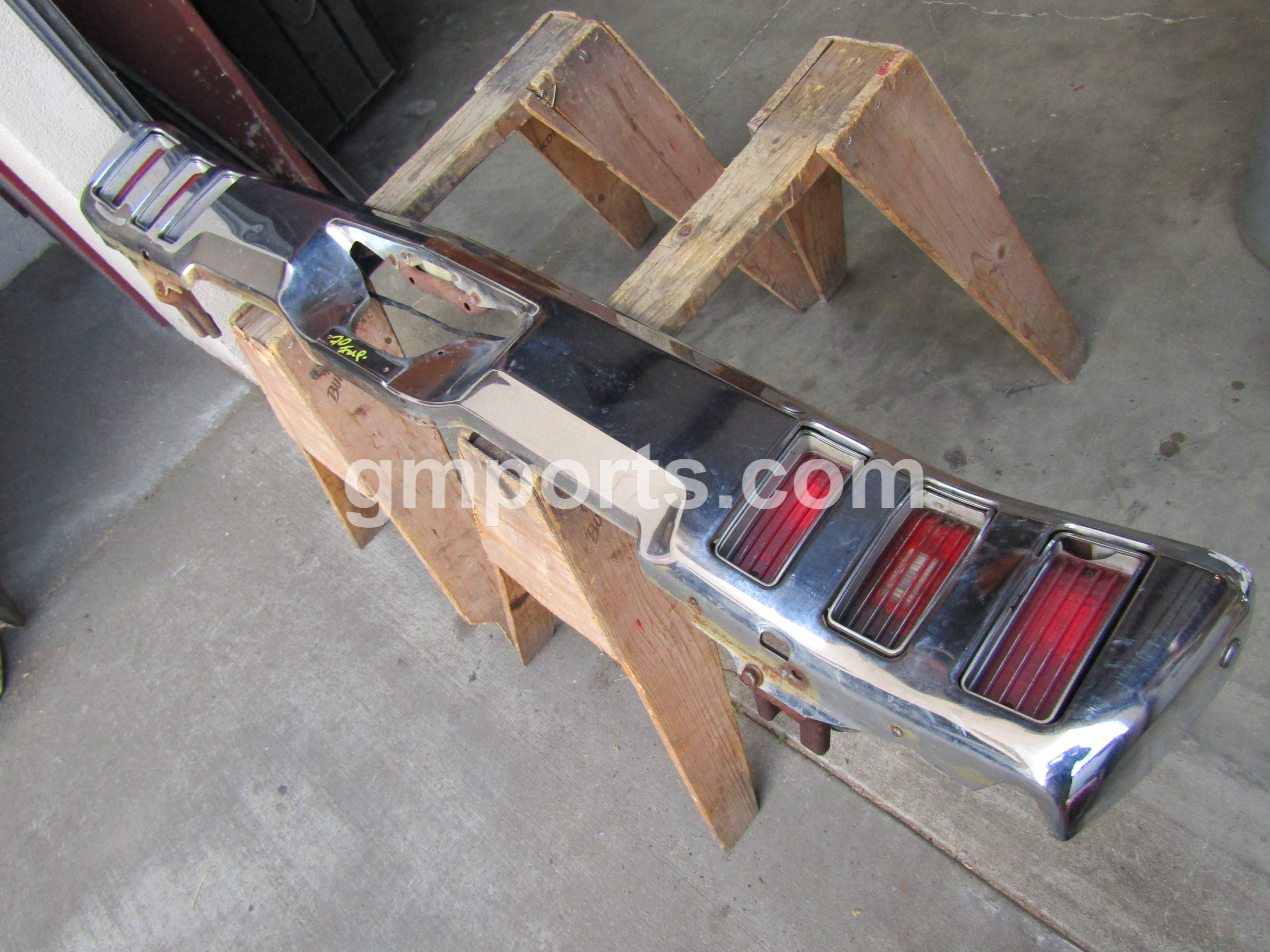 1970, Chevrolet, Impala, Rear, Bumper,