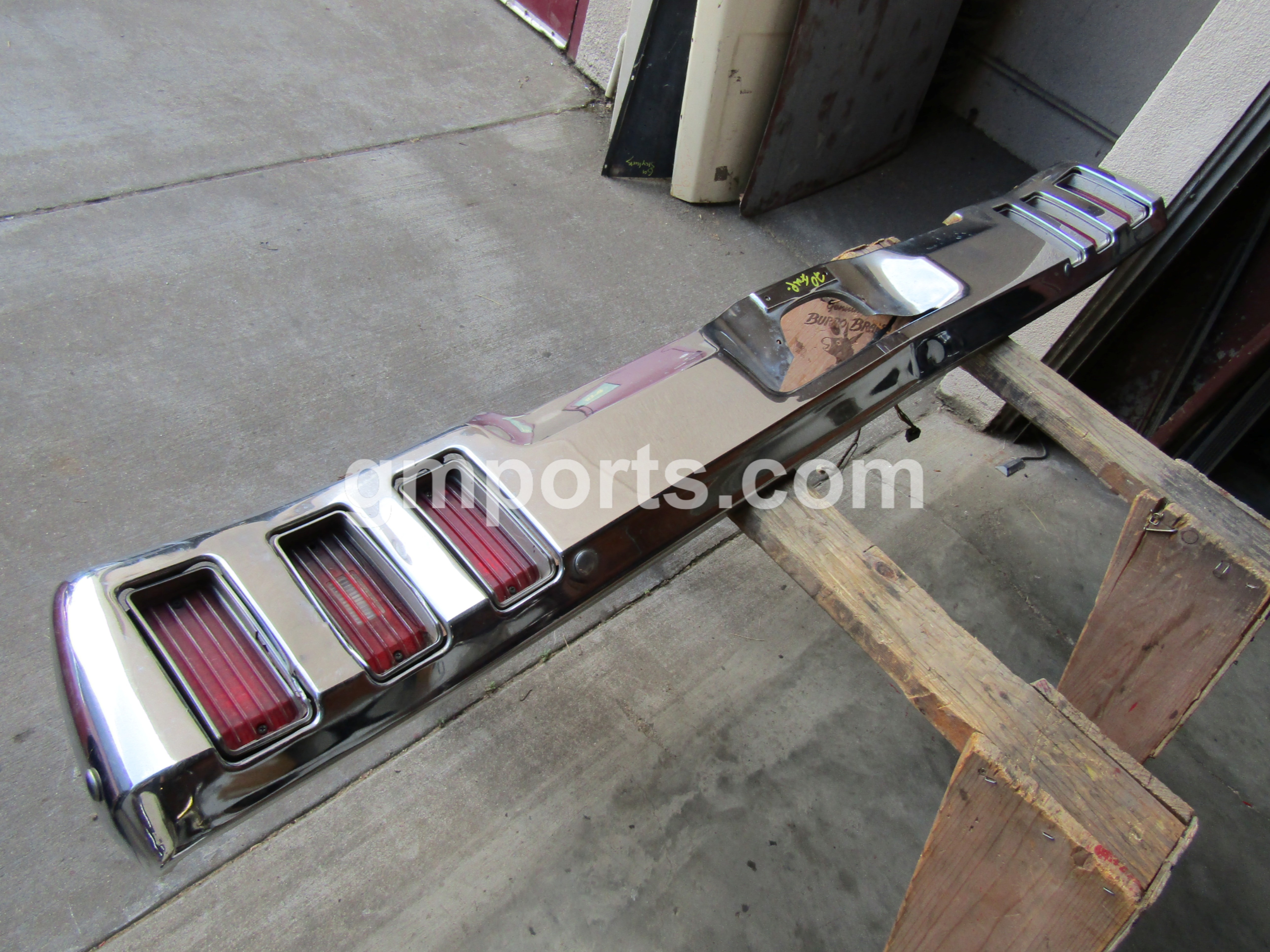 1970, Chevrolet, Impala, Rear, Bumper,