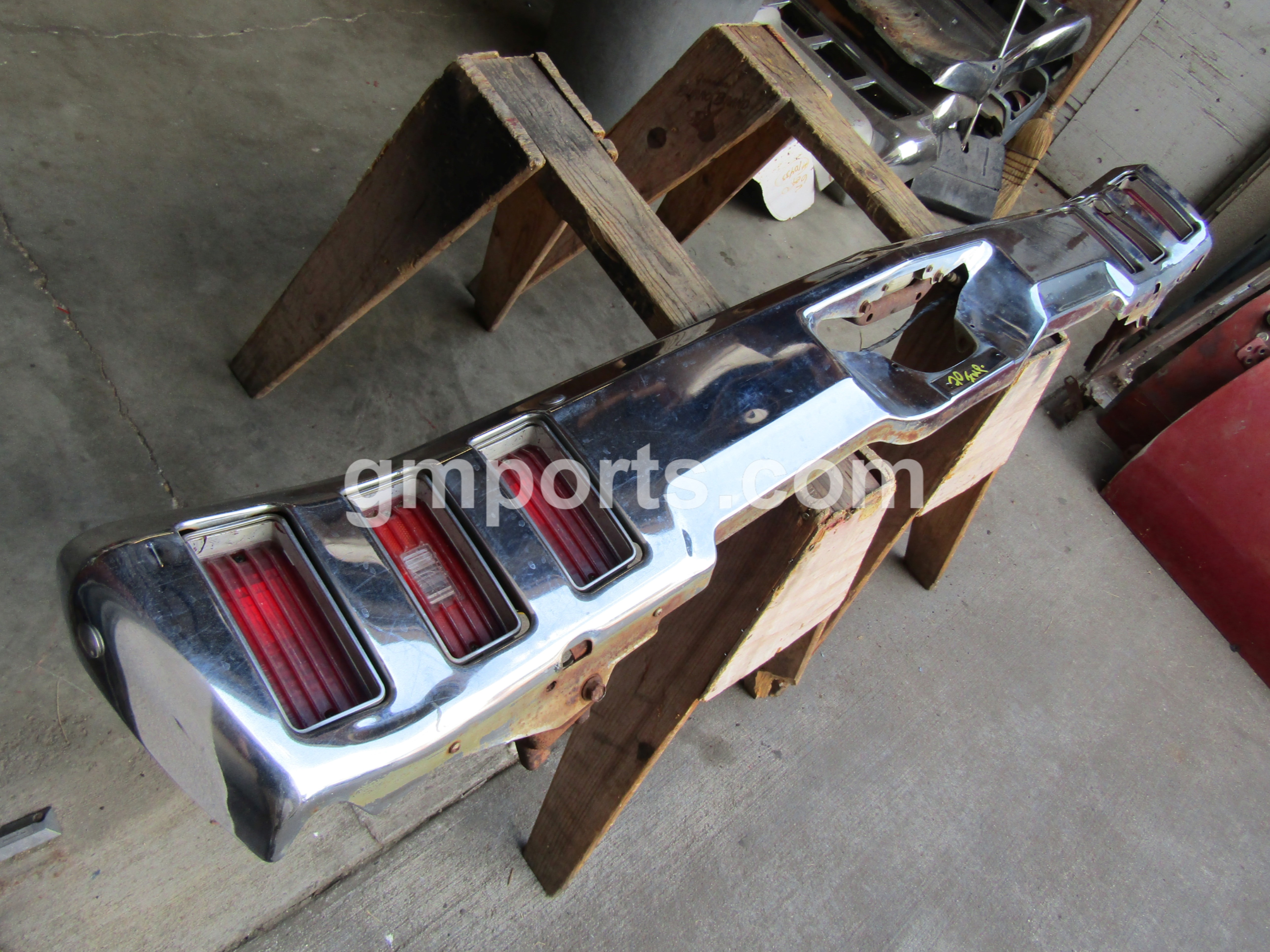 1970, Chevrolet, Impala, Rear, Bumper,