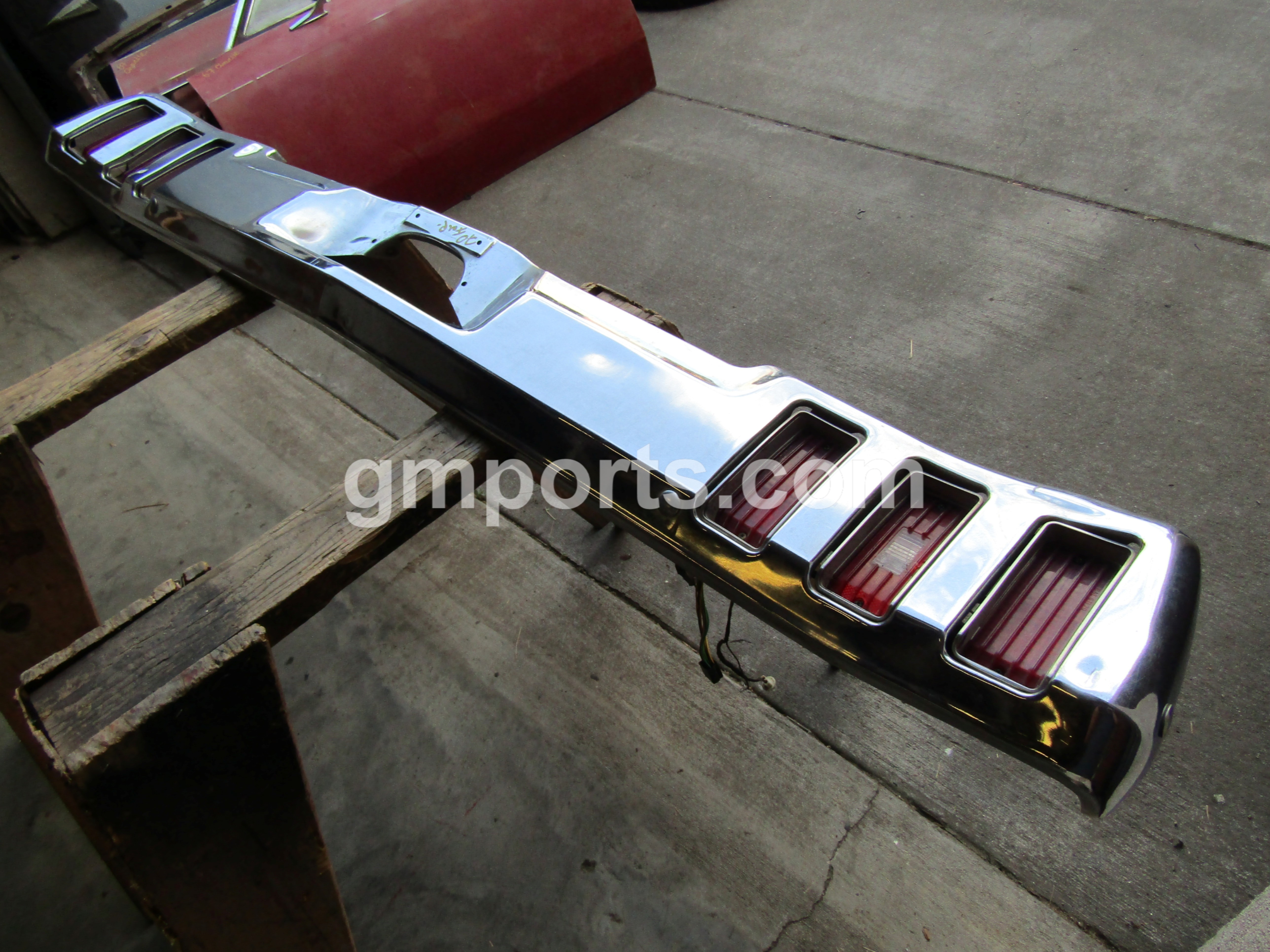 1970, Chevrolet, Impala, Rear, Bumper,
