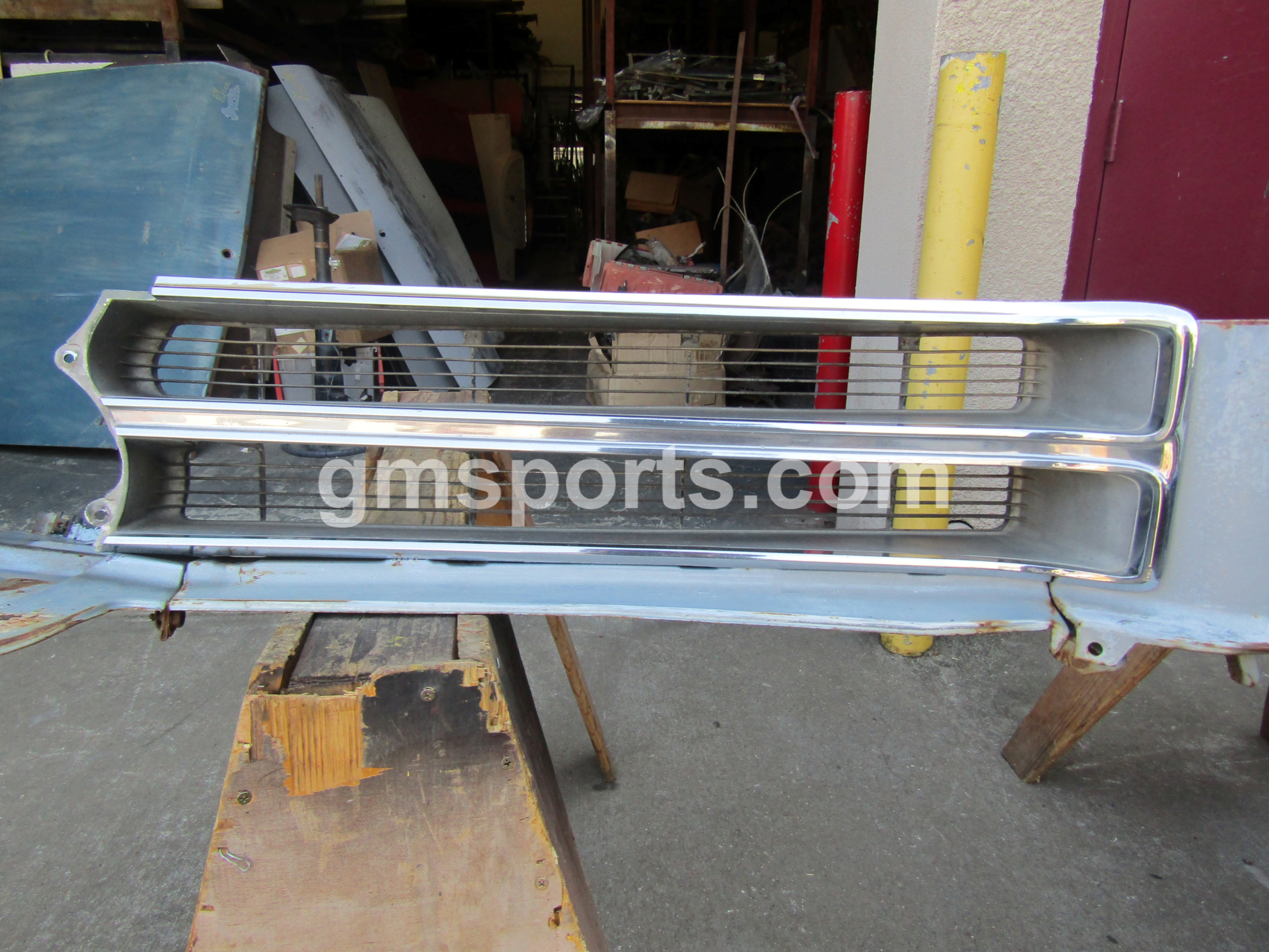 1965, Pontiac, Bonneville, Left, Right, Grill, Center, Header, and, Lower, Valance,