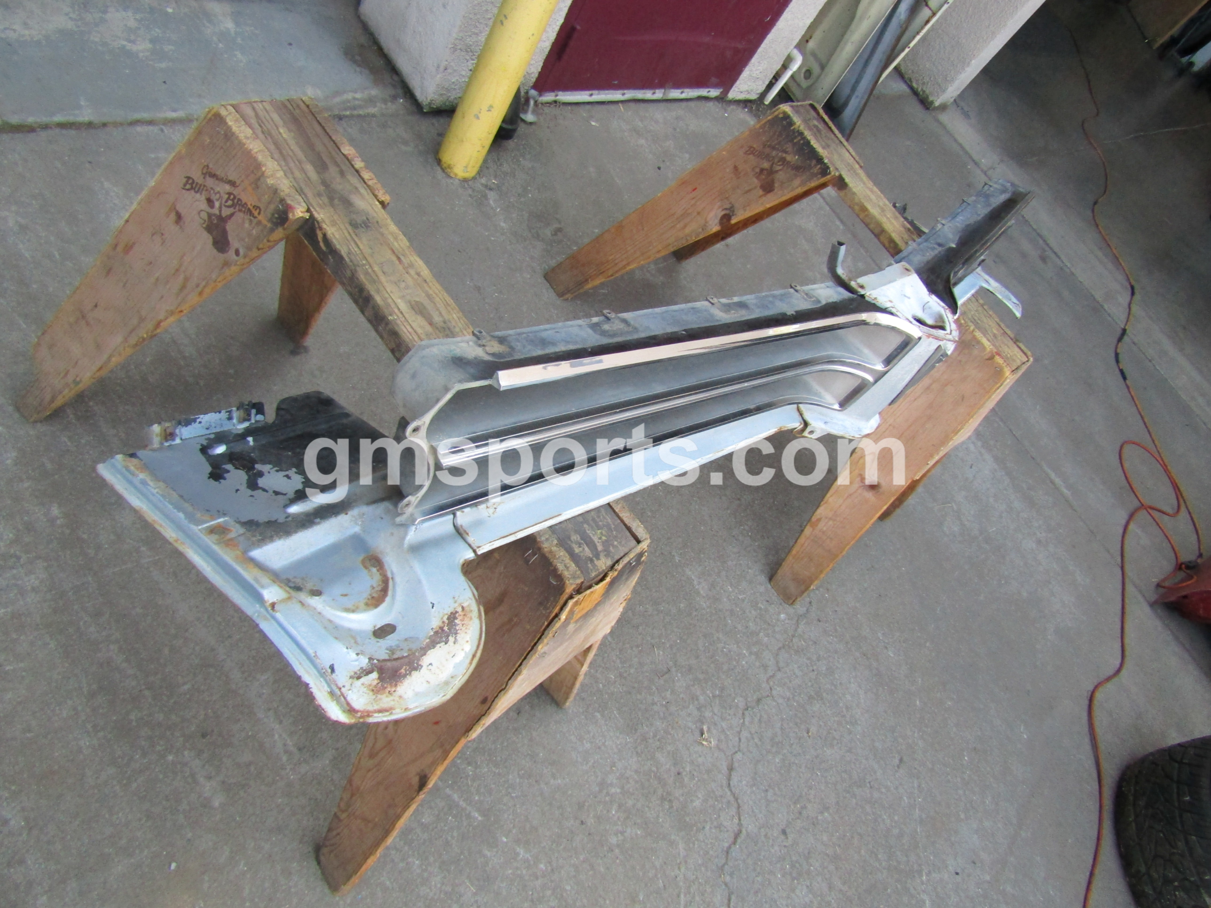 1965, Pontiac, Bonneville, Left, Right, Grill, Center, Header, and, Lower, Valance,