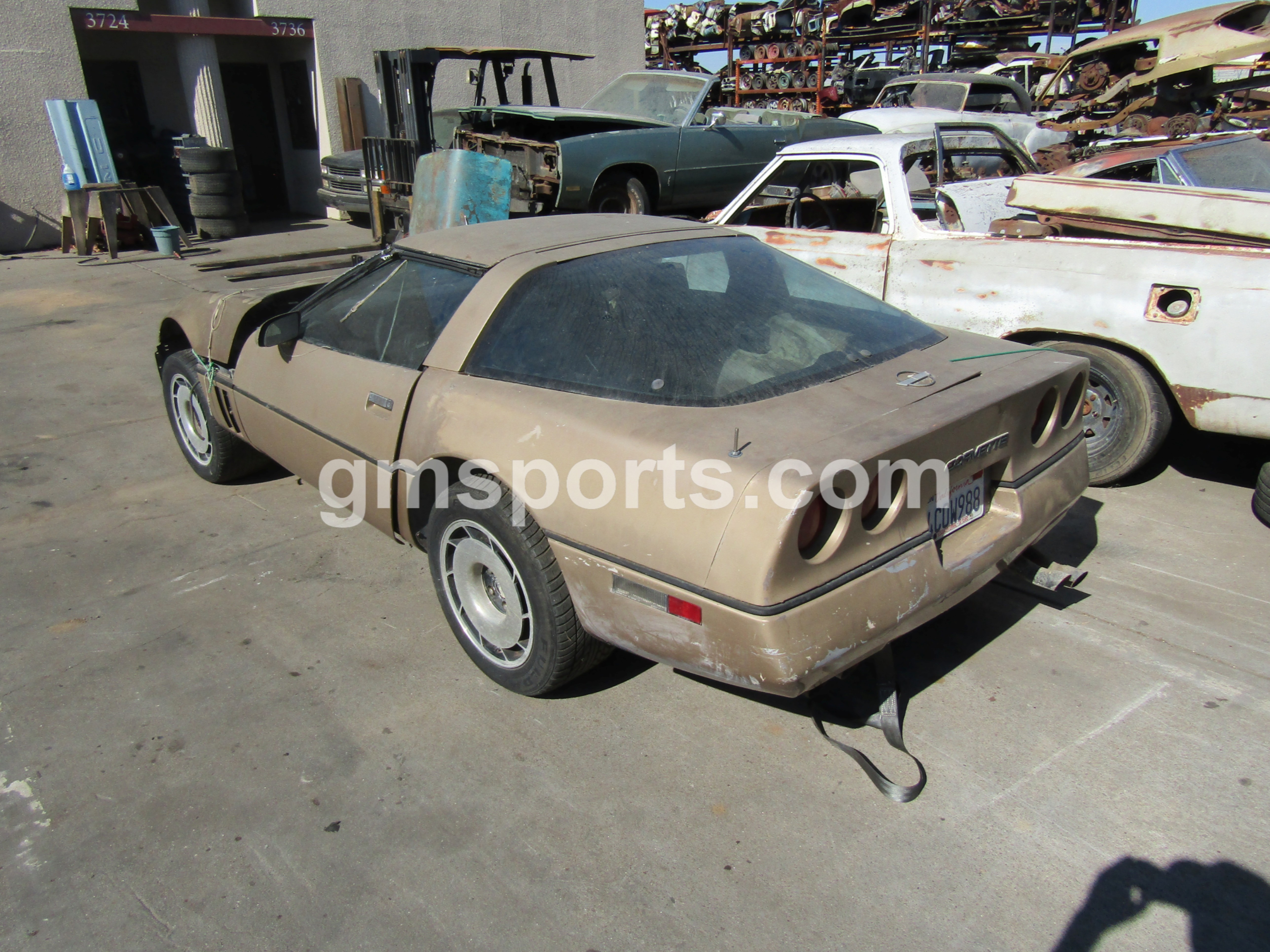 1984,1985,1986,1987,1988,1989,1990,bumper,rear,front,roof,door,left,right,suspension,seats,dash,back,glass, Chevrolet, Corvette,headlight,
