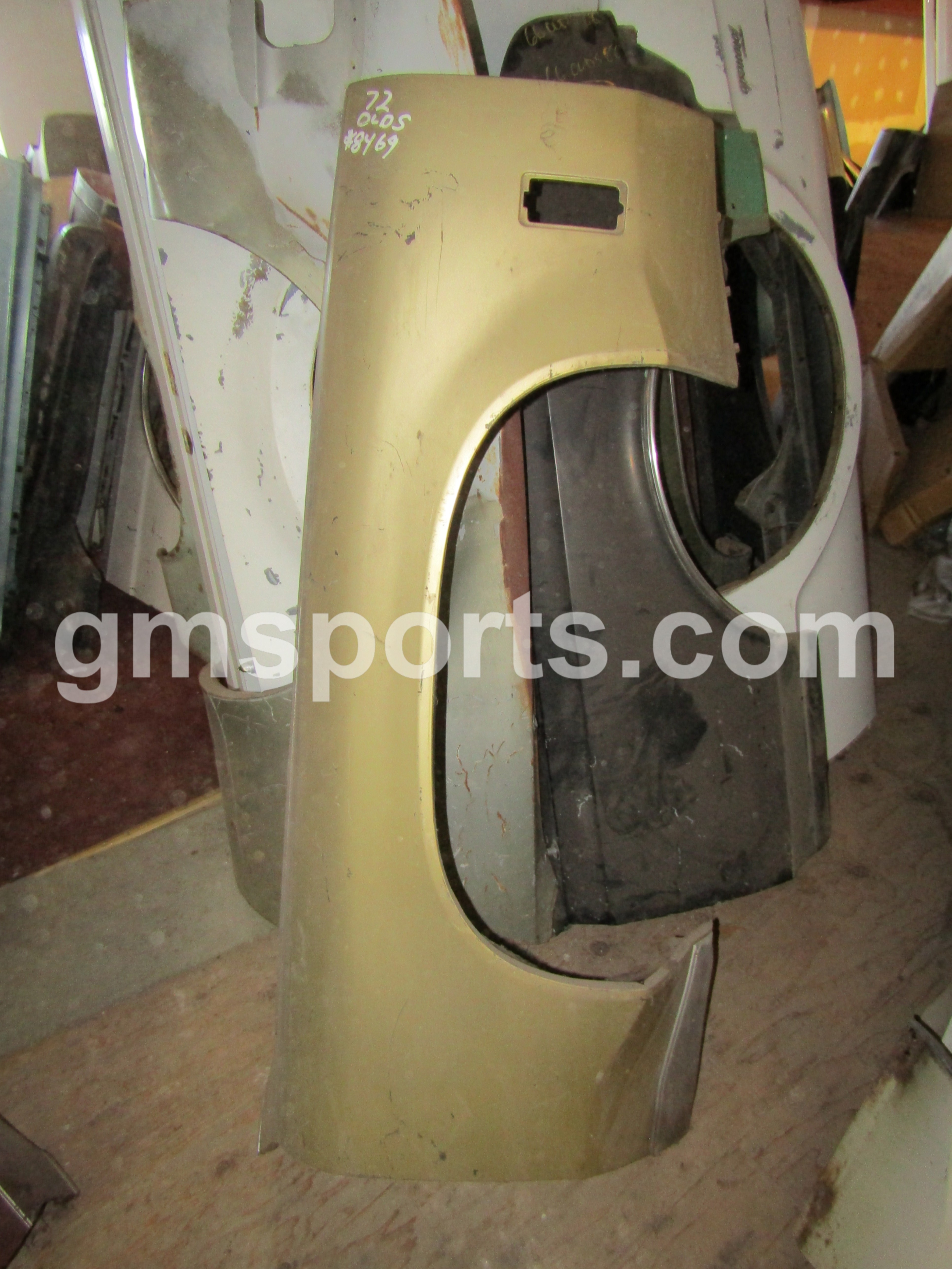 1972, Oldsmobile, 88, 98, Right, Fender,