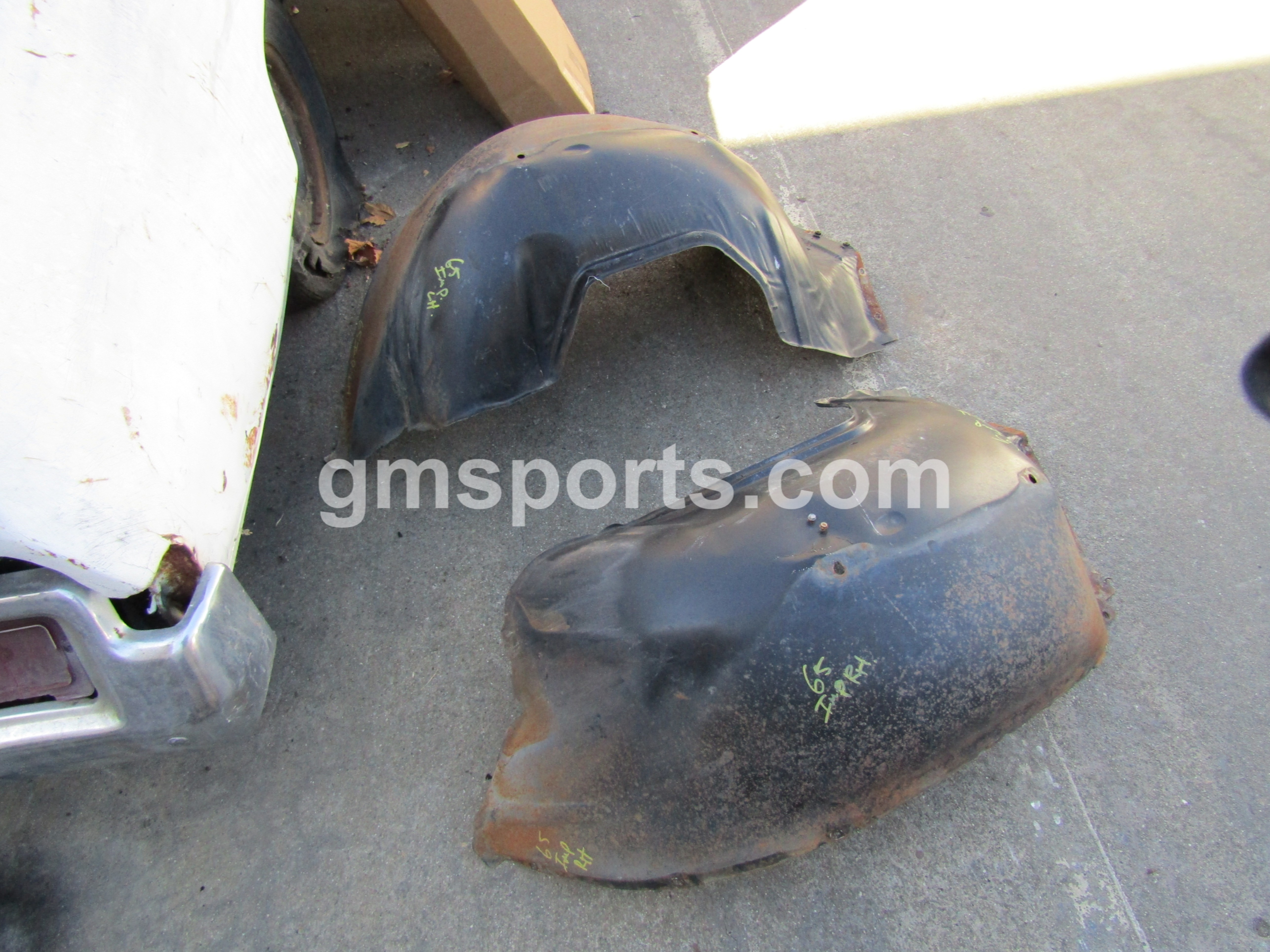 1965, Chevrolet, Impala, Left, Right, Inner, Fender,