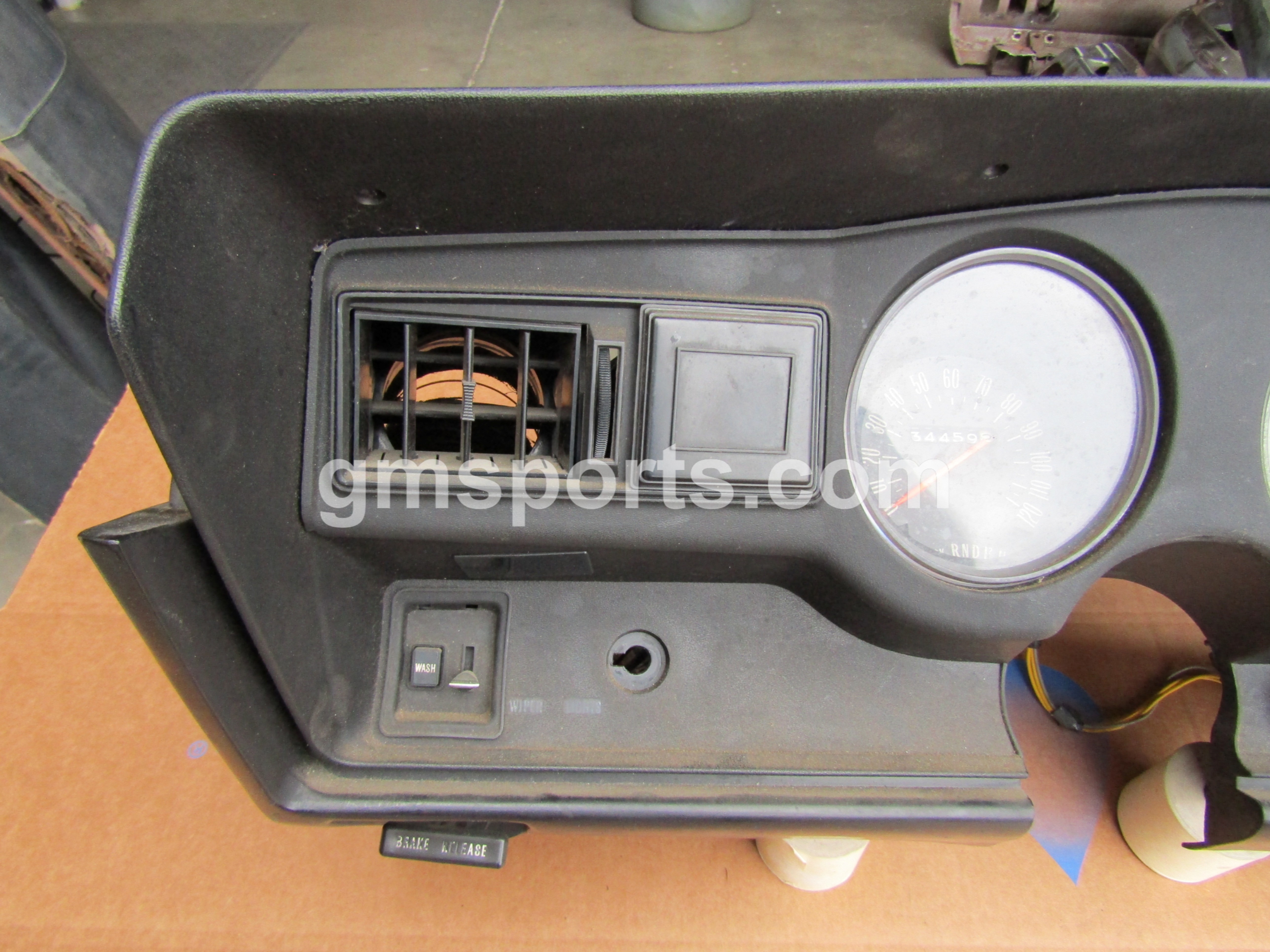 1973, Buick, Century, Instrument, speedometer,radio,ac,controls,Cluster, Assembly, with, Dash, Harness,