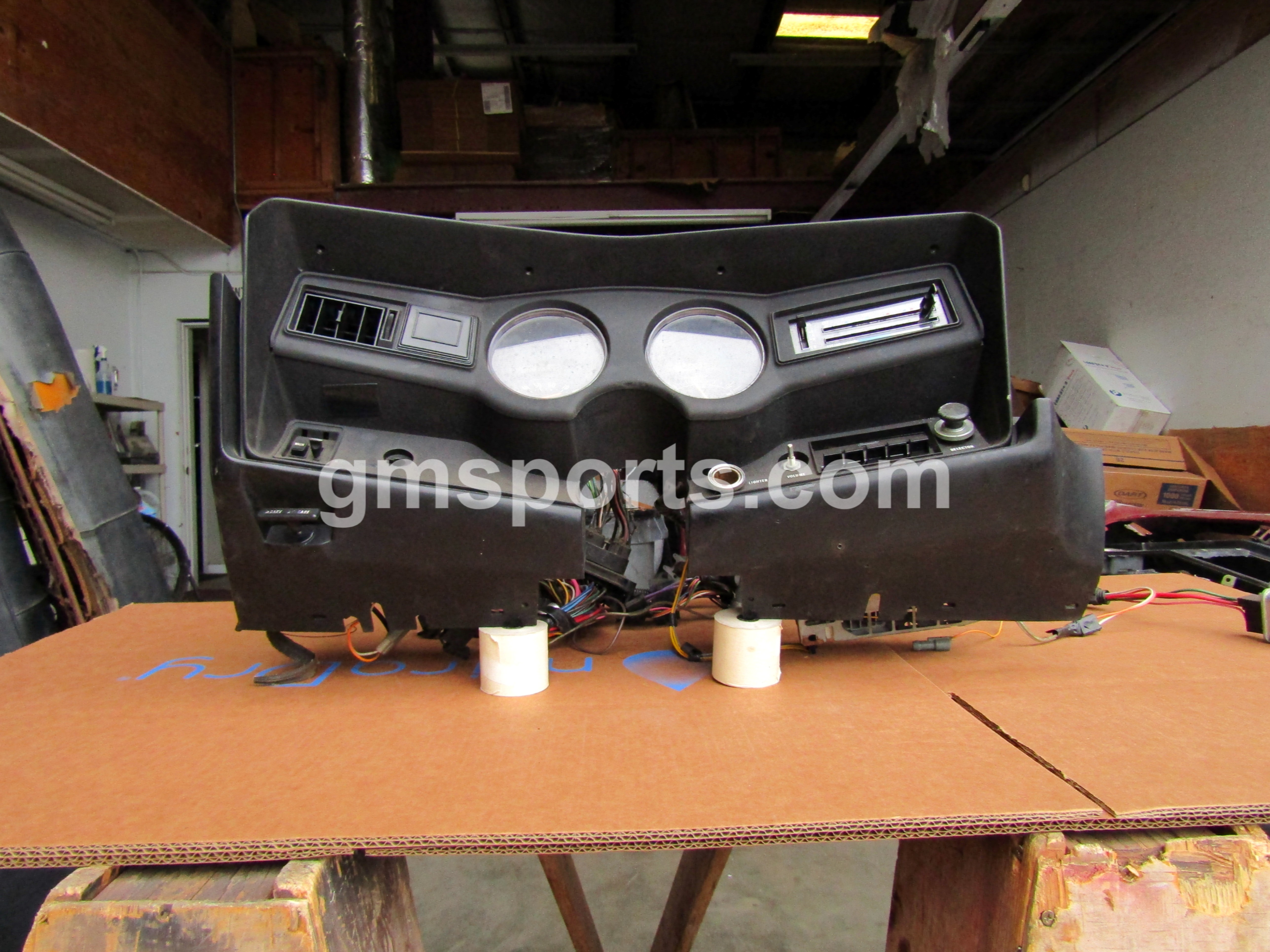 1973, Buick, Century, Instrument, speedometer,radio,ac,controls,Cluster, Assembly, with, Dash, Harness,