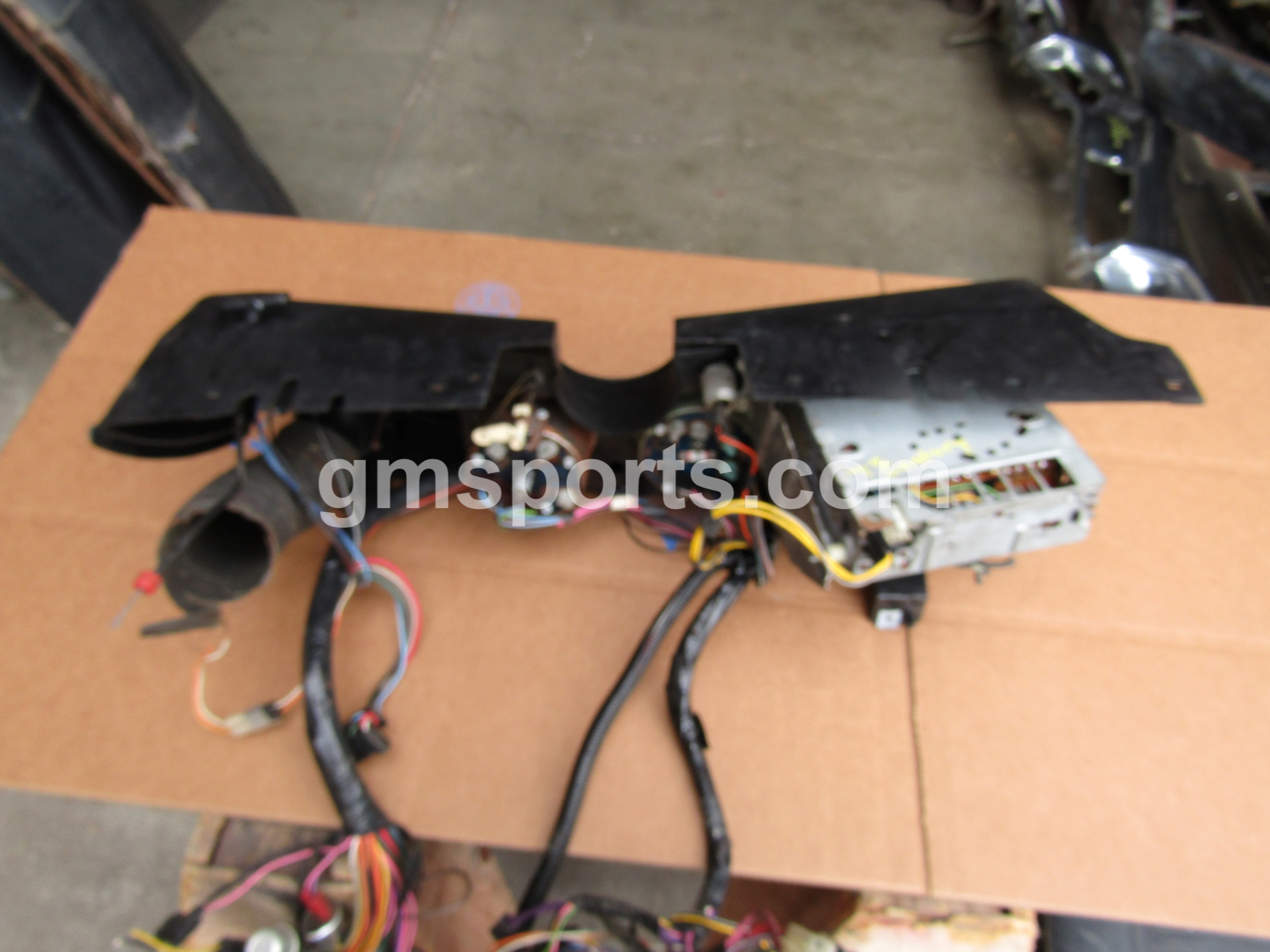 1973, Buick, Century, Instrument, speedometer,radio,ac,controls,Cluster, Assembly, with, Dash, Harness,