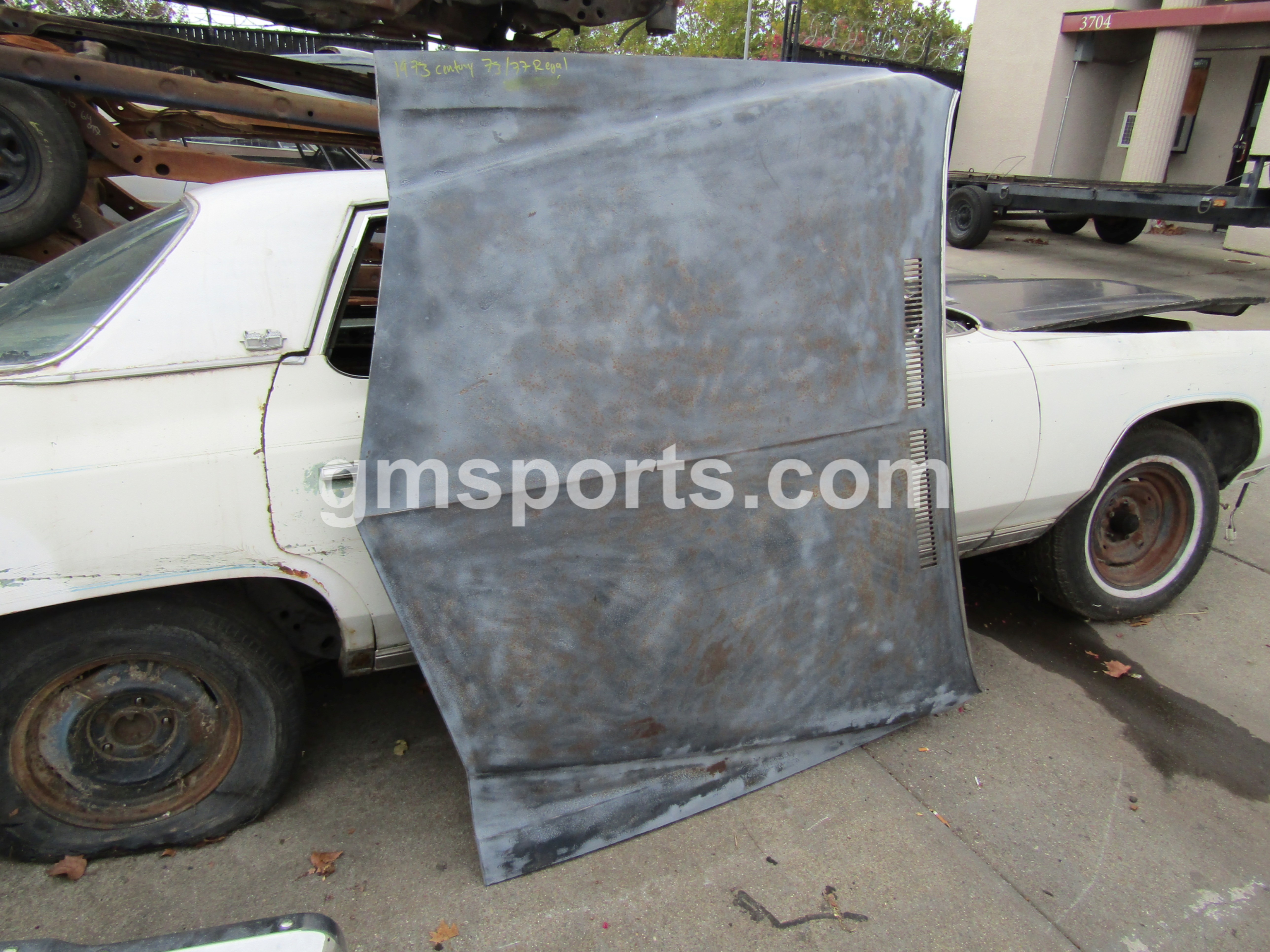 1973,1974,1975, Buick, Century, Regal, Hood,1976,1977, Regal, Century, 4, door,