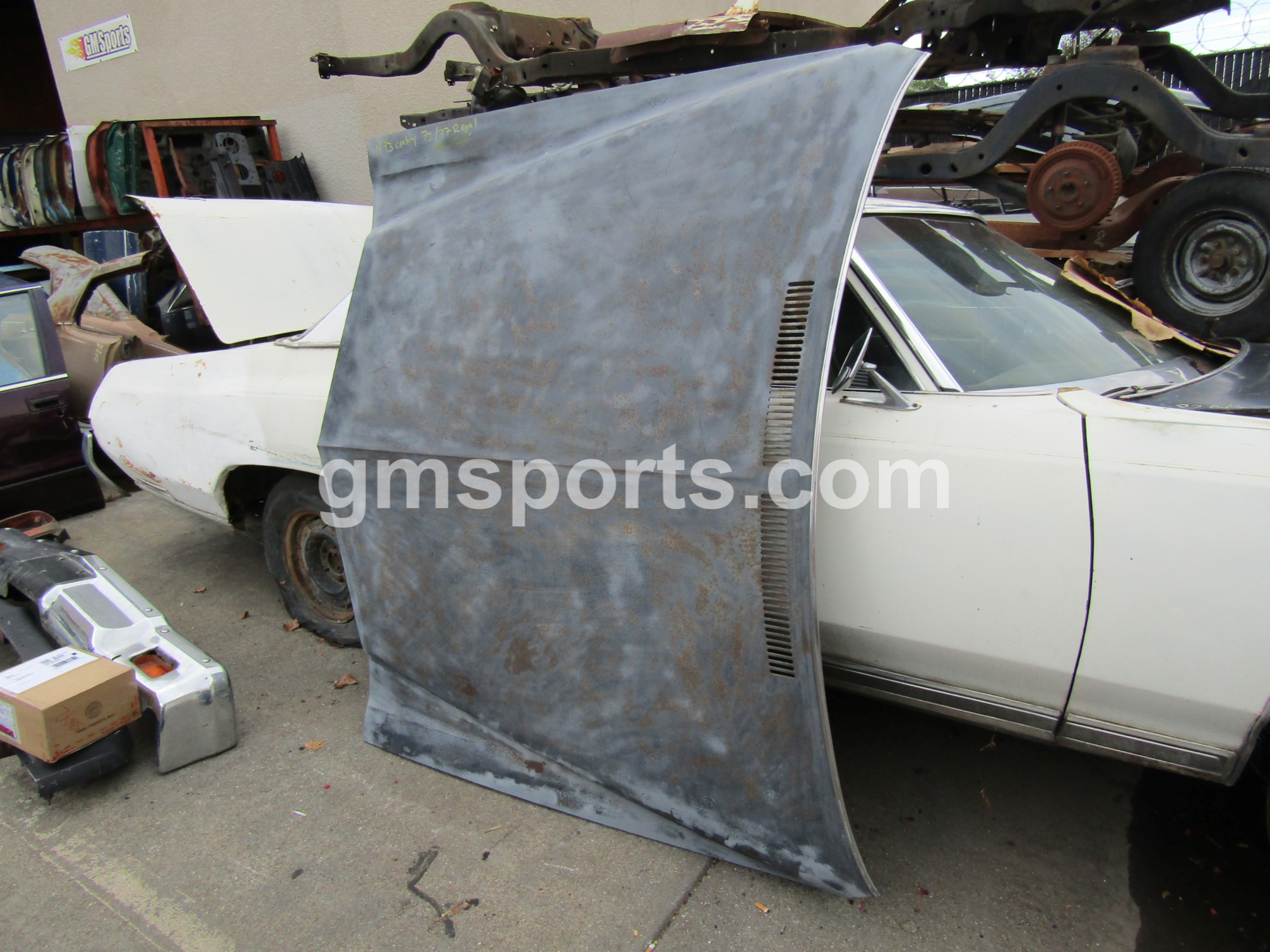 1973,1974,1975, Buick, Century, Regal, Hood,1976,1977, Regal, Century, 4, door,