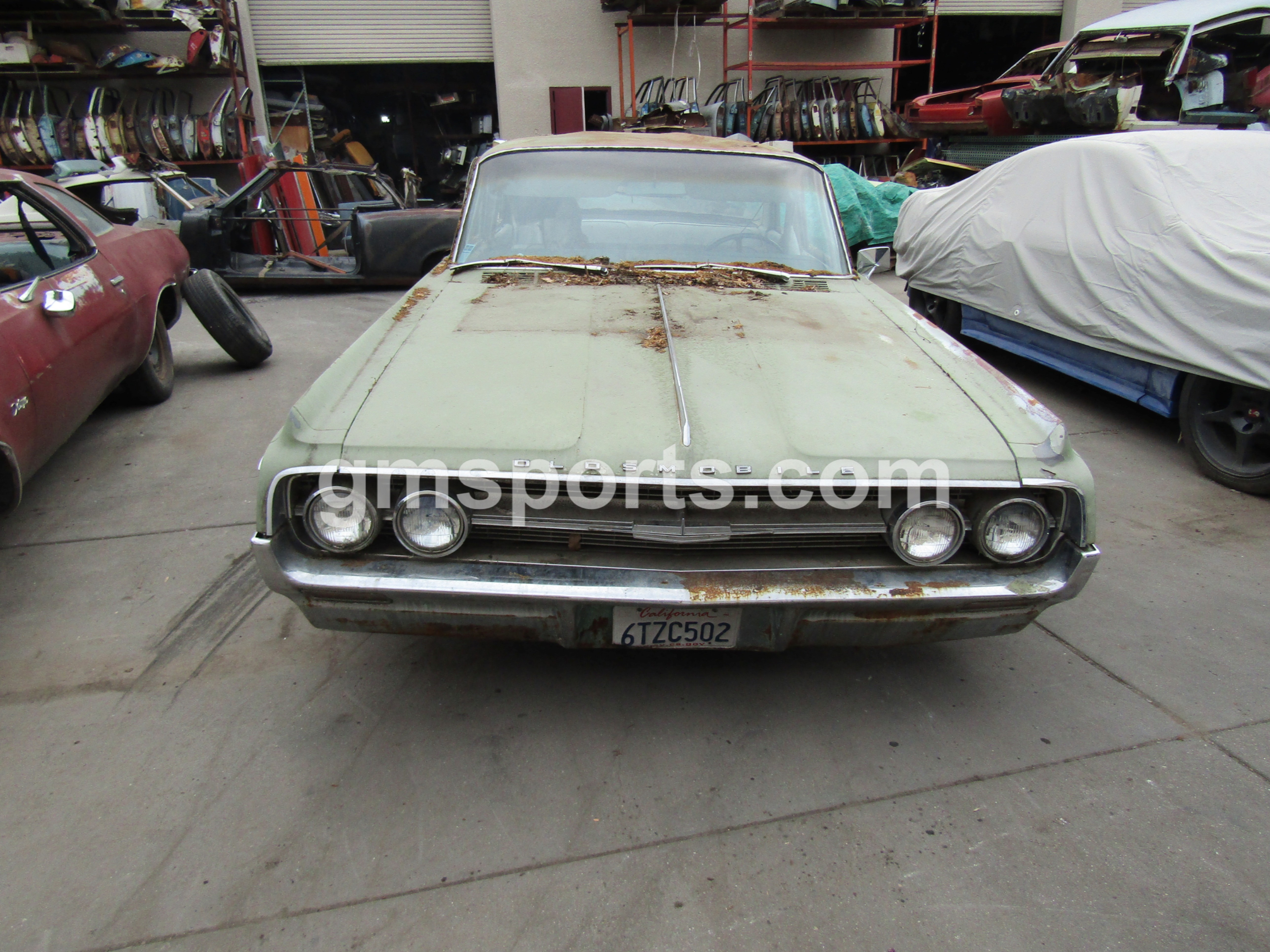 1964, Oldsmobile, Dynamic, 88,door,left,right,front,rear,hood,fender,bumper,seats,dash,floor,pan,frame,glass,suspension,frame,