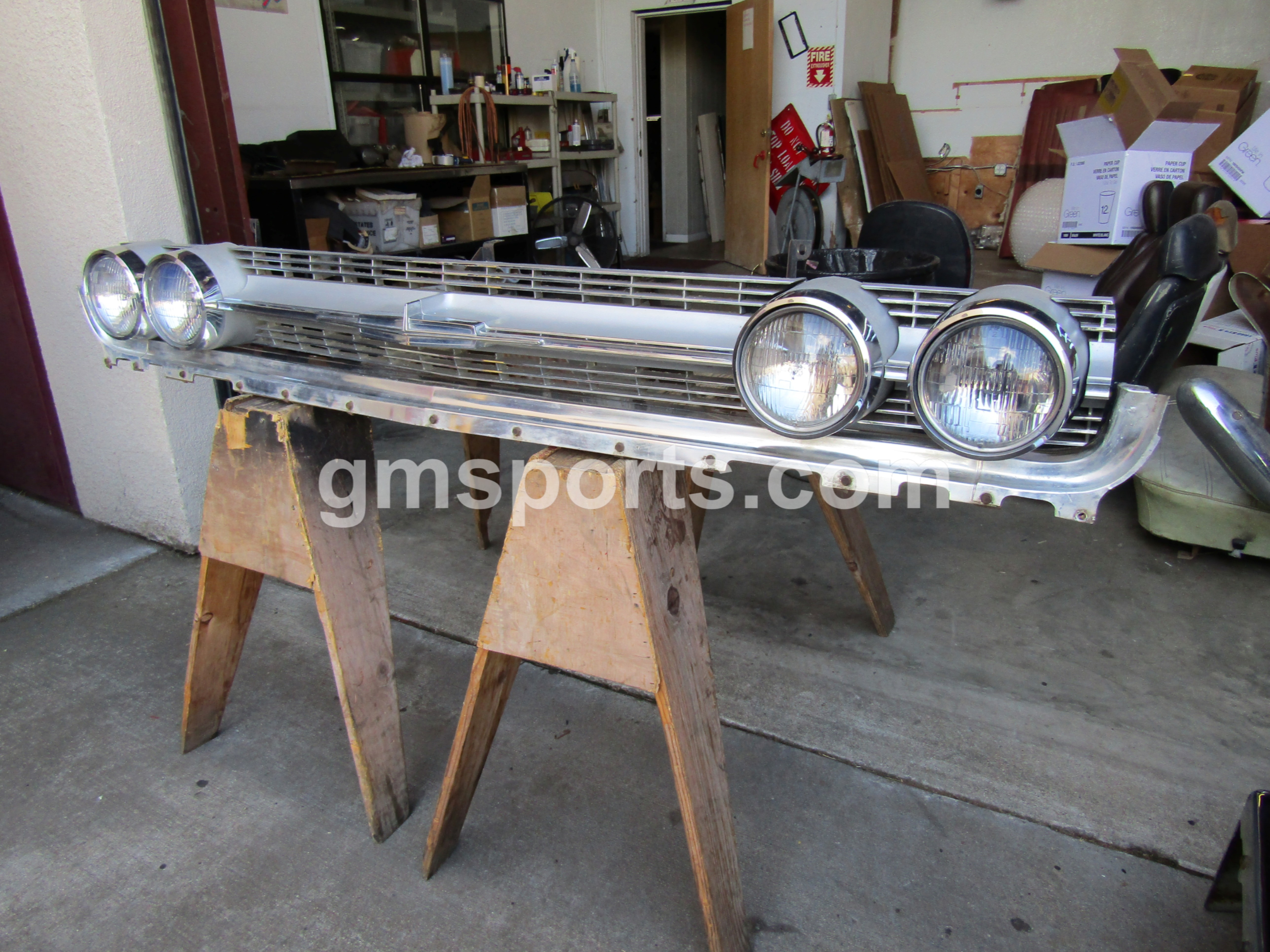 1964, Oldsmobile, Dynamic, 88, Grill, and, Lower, Valance, Assembly,