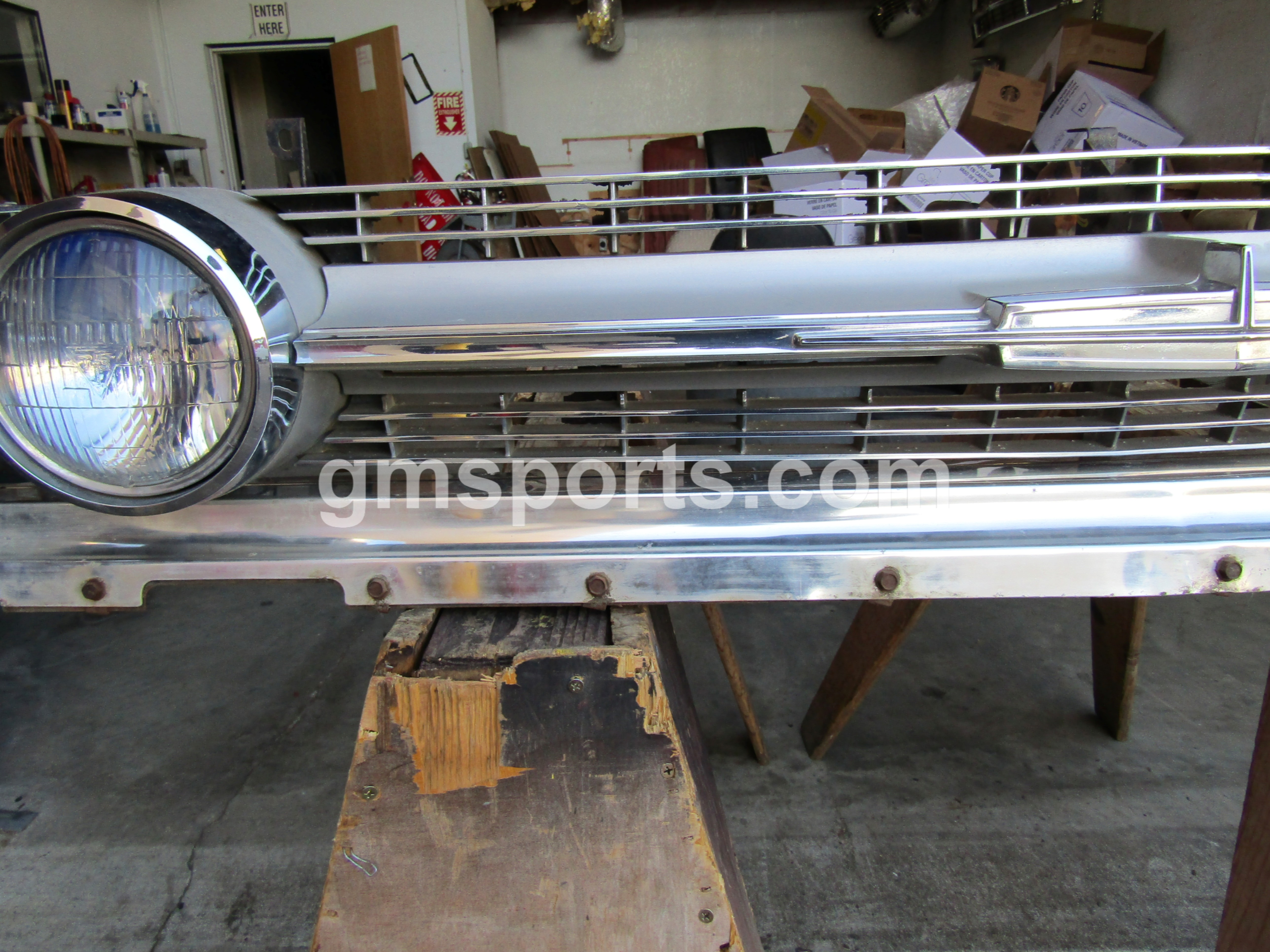 1964, Oldsmobile, Dynamic, 88, Grill, and, Lower, Valance, Assembly,