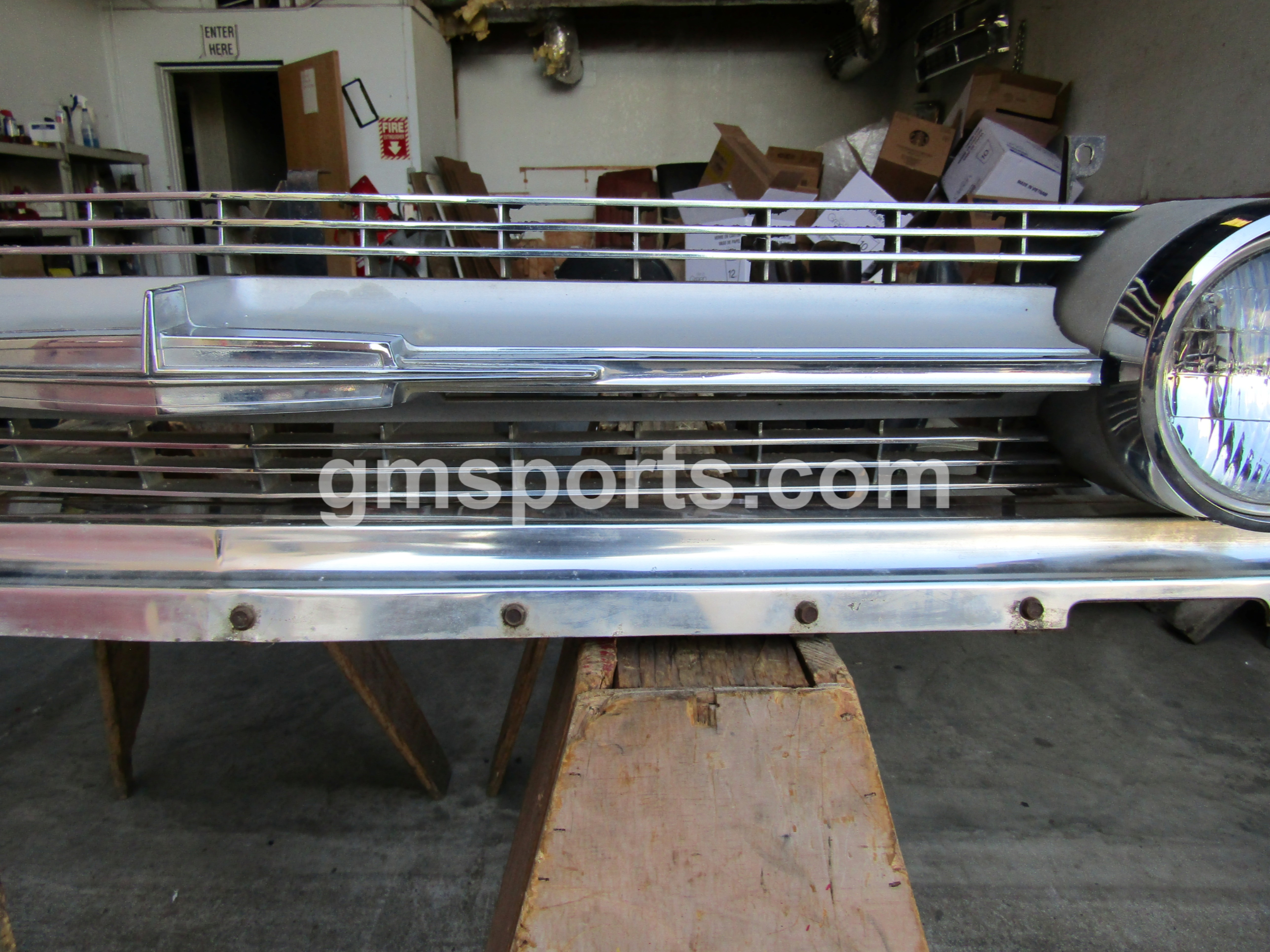 1964, Oldsmobile, Dynamic, 88, Grill, and, Lower, Valance, Assembly,