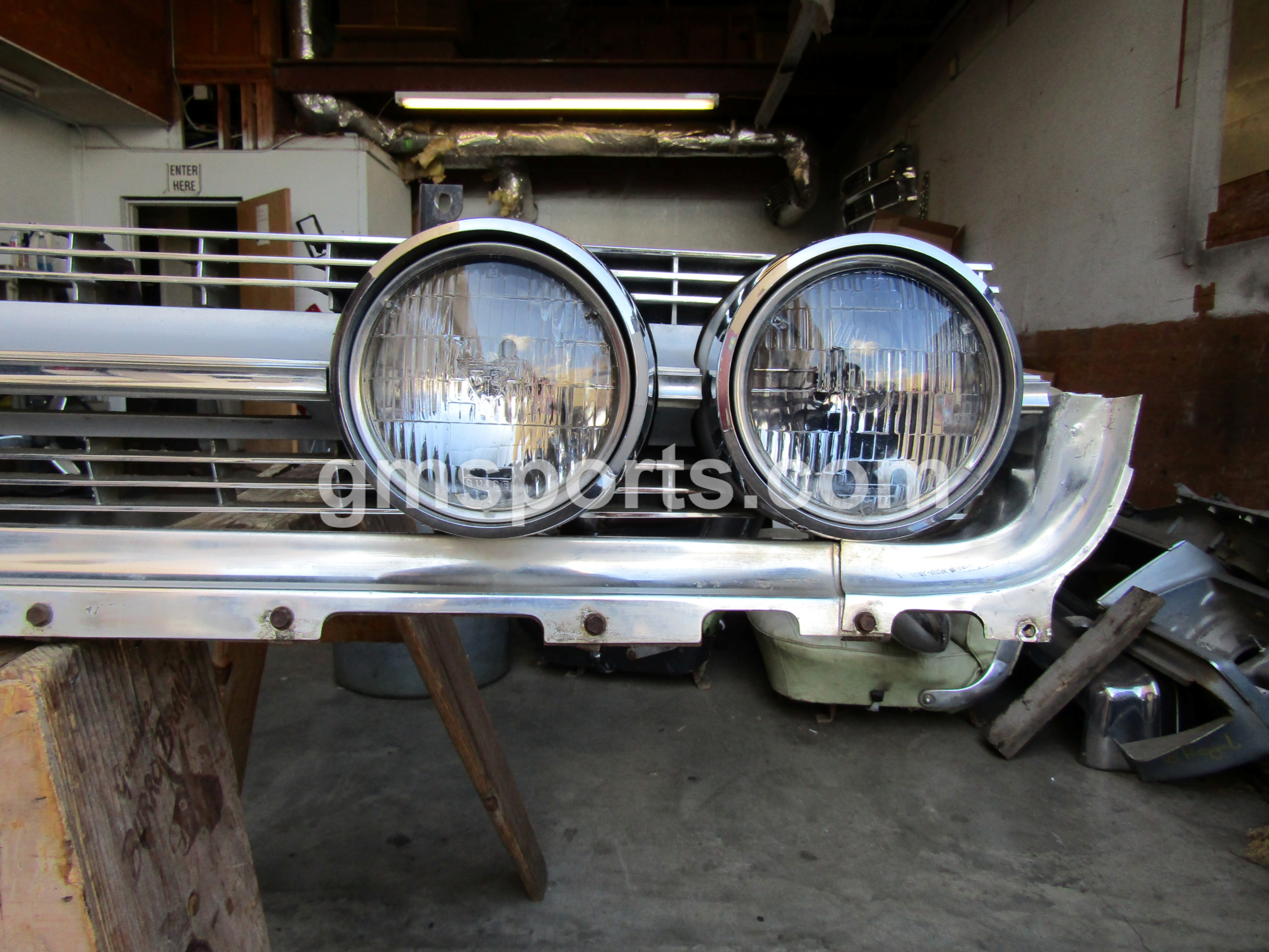 1964, Oldsmobile, Dynamic, 88, Grill, and, Lower, Valance, Assembly,