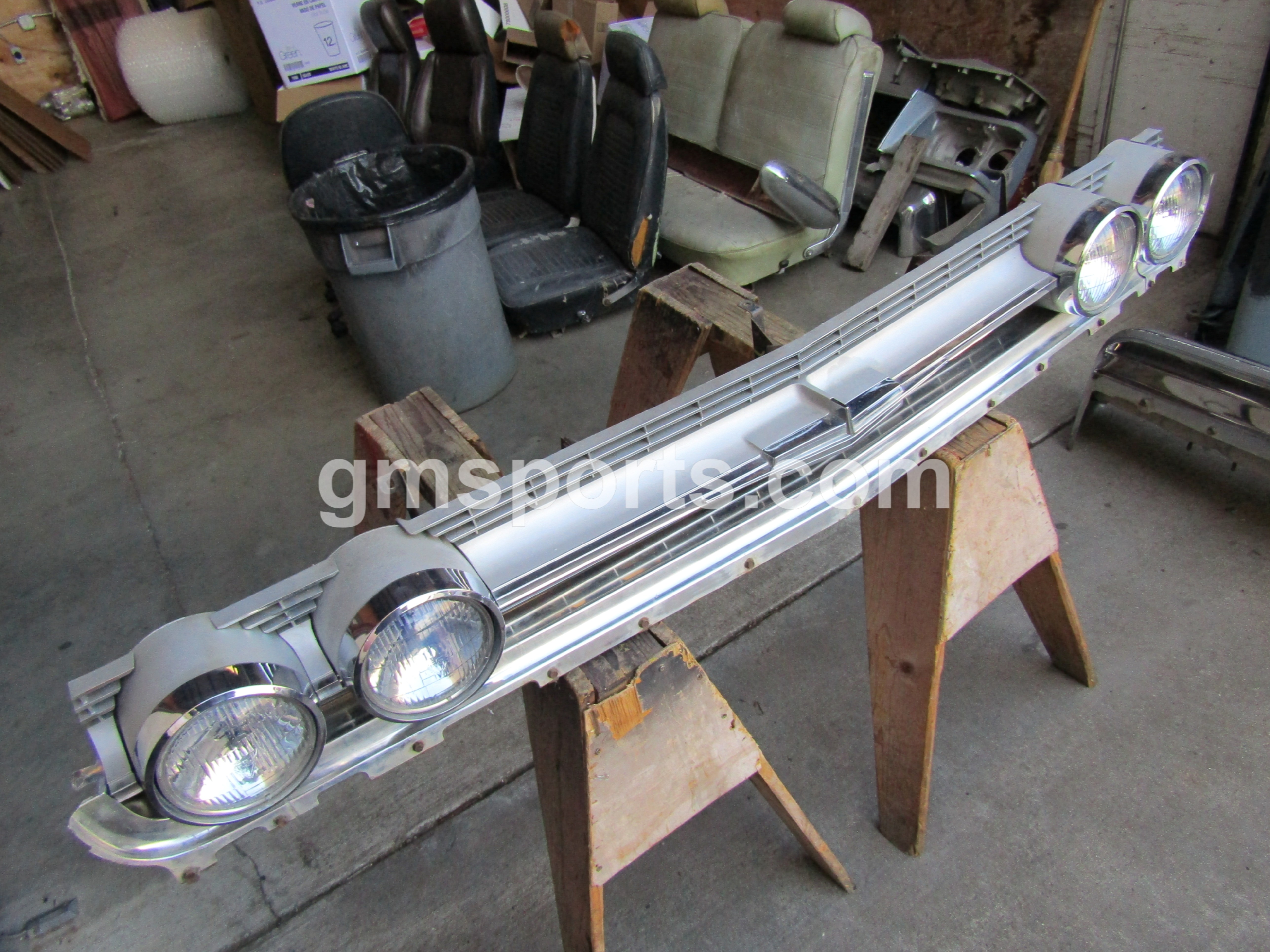 1964, Oldsmobile, Dynamic, 88, Grill, and, Lower, Valance, Assembly,