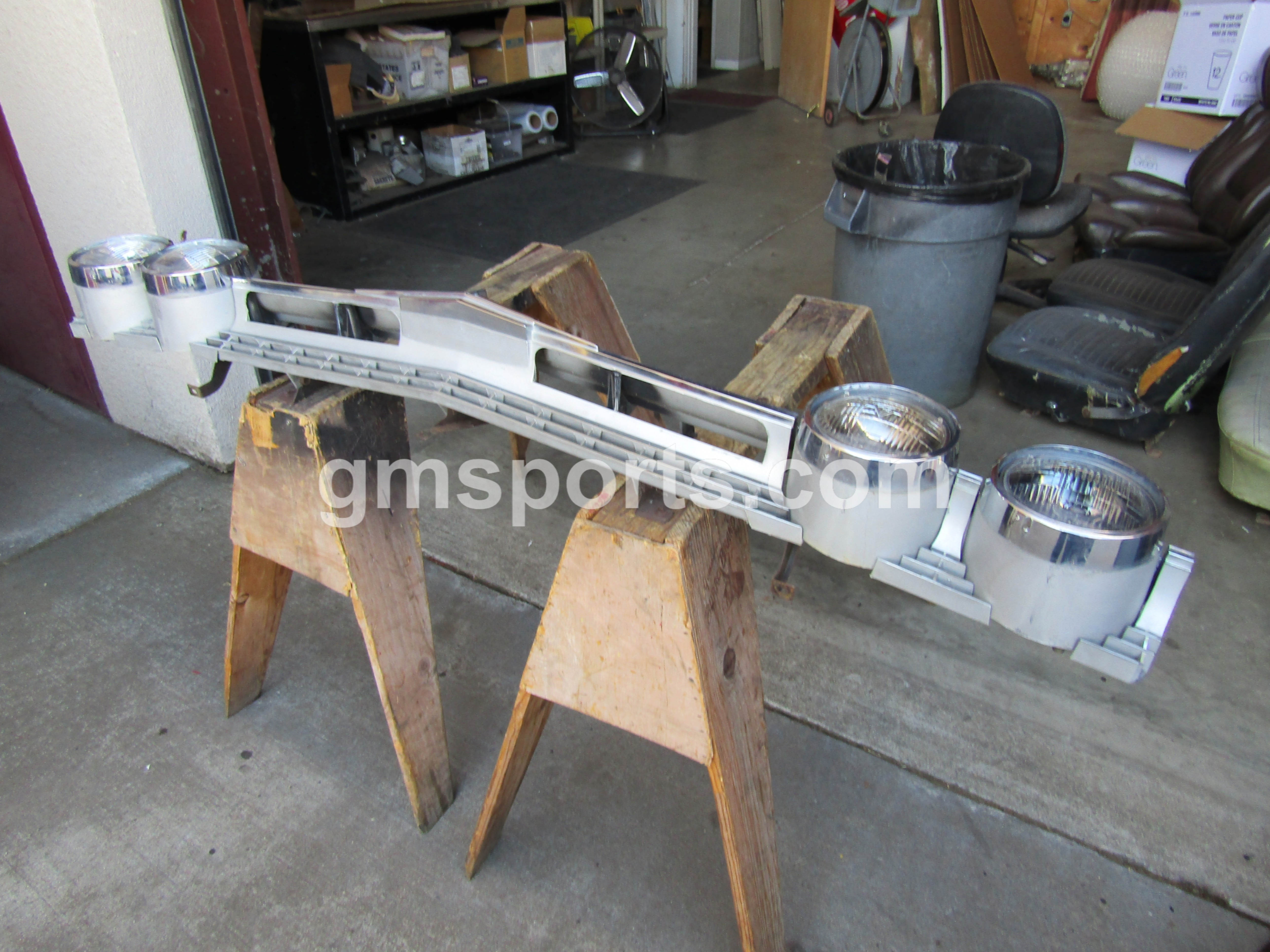 1964, Oldsmobile, Dynamic, 88, Grill, and, Lower, Valance, Assembly,