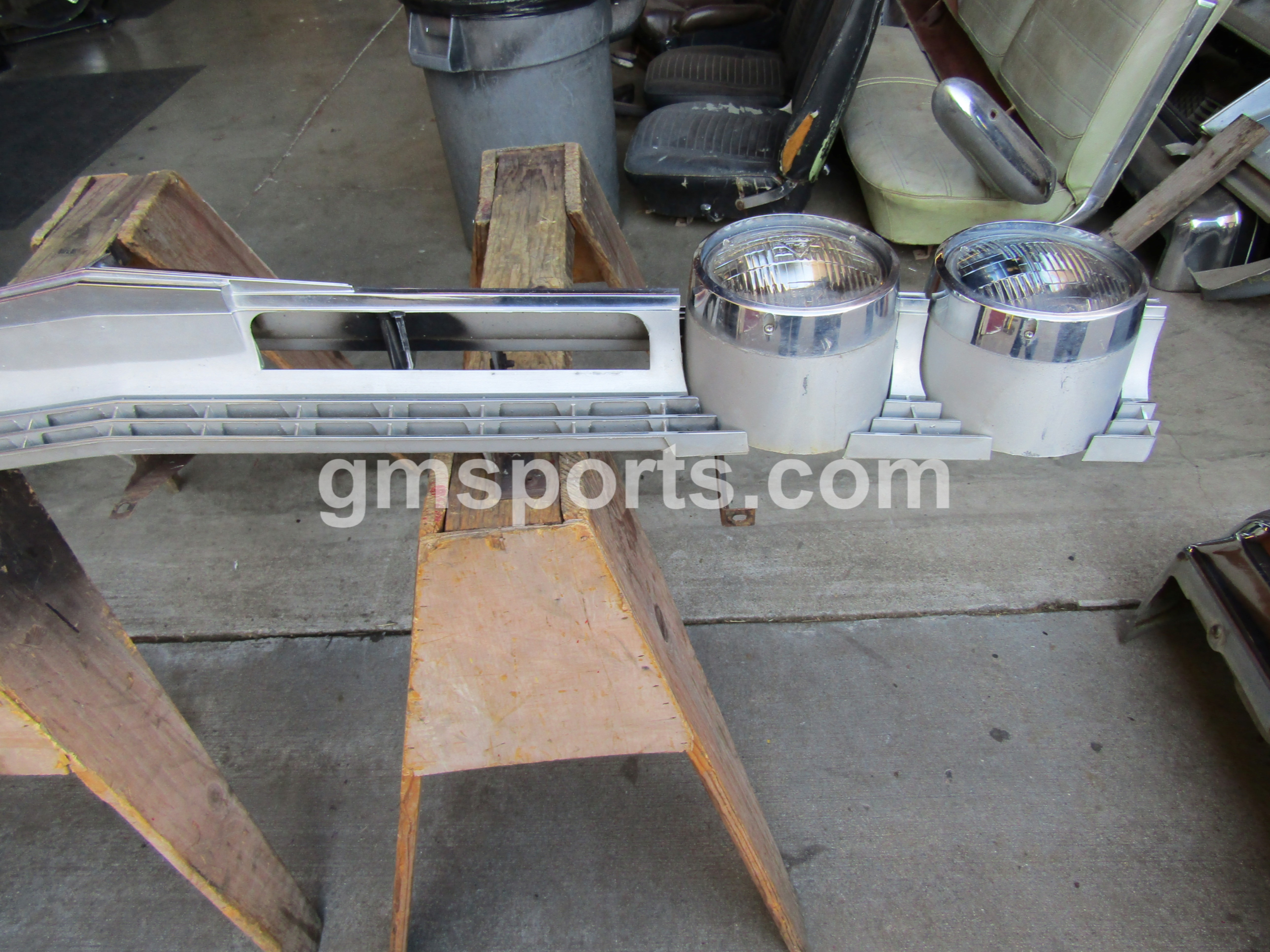 1964, Oldsmobile, Dynamic, 88, Grill, and, Lower, Valance, Assembly,